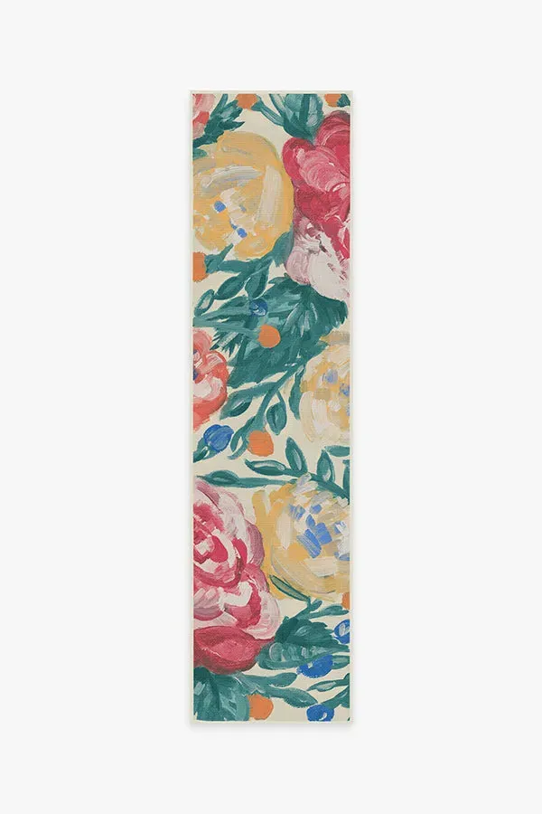 Machine Washable Area Rug - Multicolour