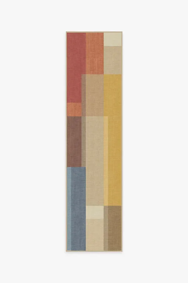 Machine Washable Area Rug - Multicolour