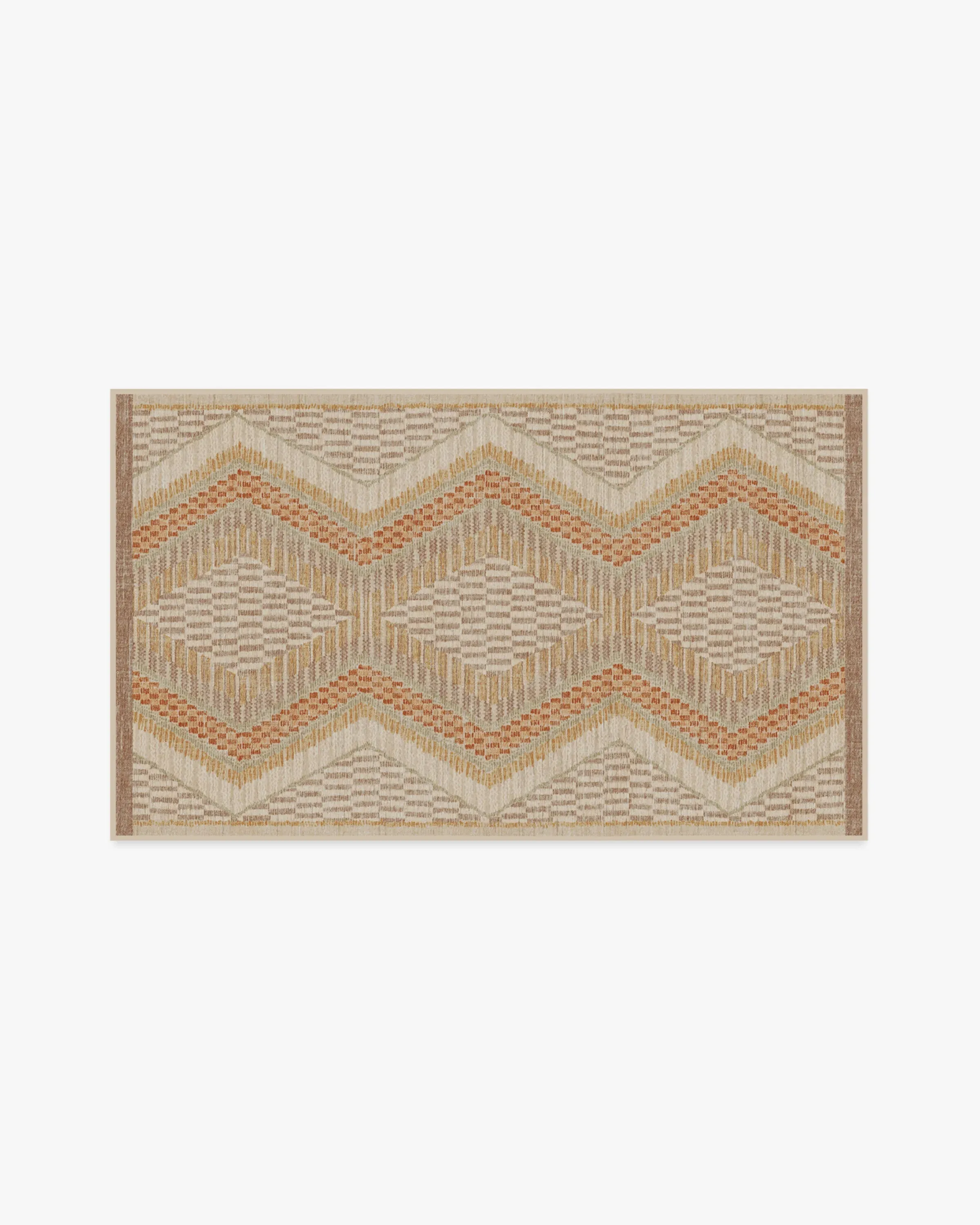 Machine Washable Area Rug - Natural, Flatwoven