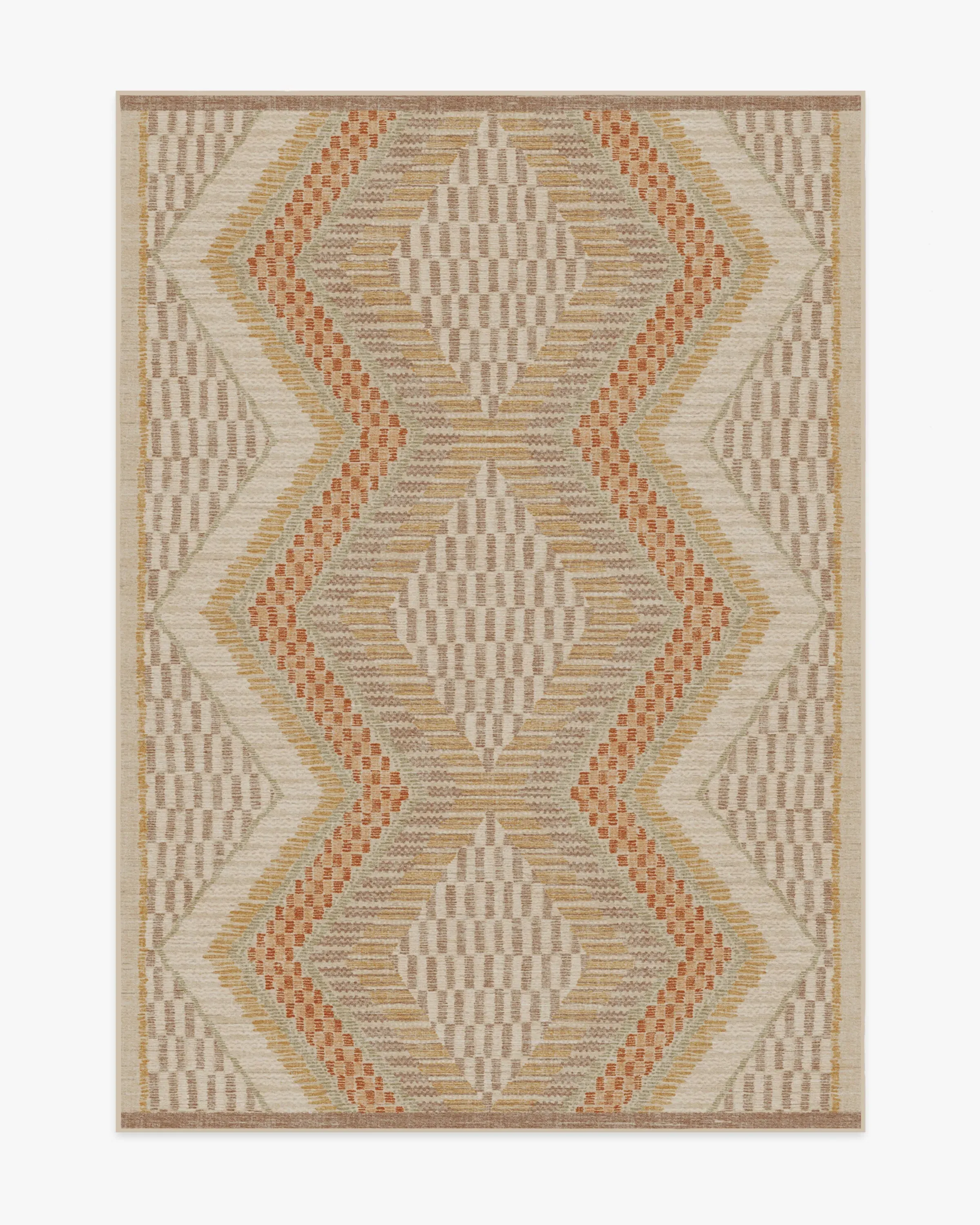 Machine Washable Area Rug - Natural, Flatwoven