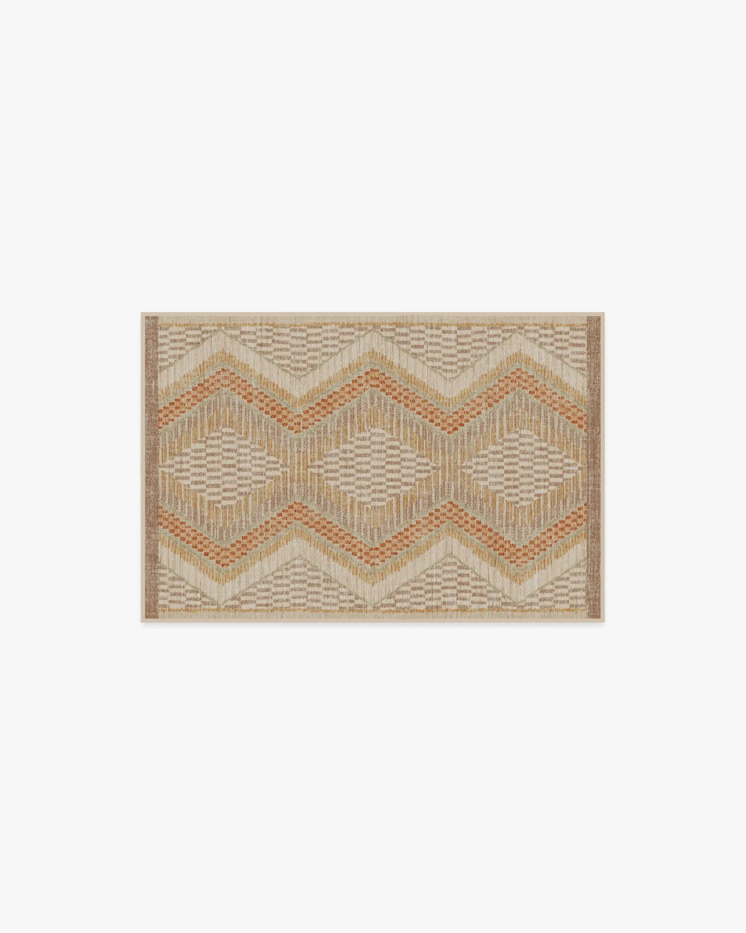 Machine Washable Area Rug - Natural, Flatwoven image