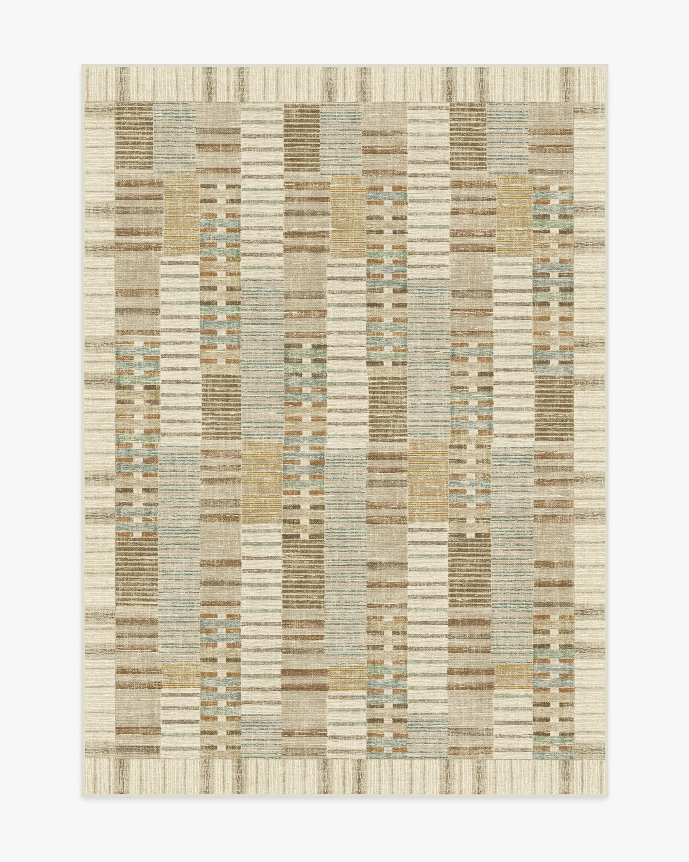 Machine Washable Area Rug - Neutral, Multicolor