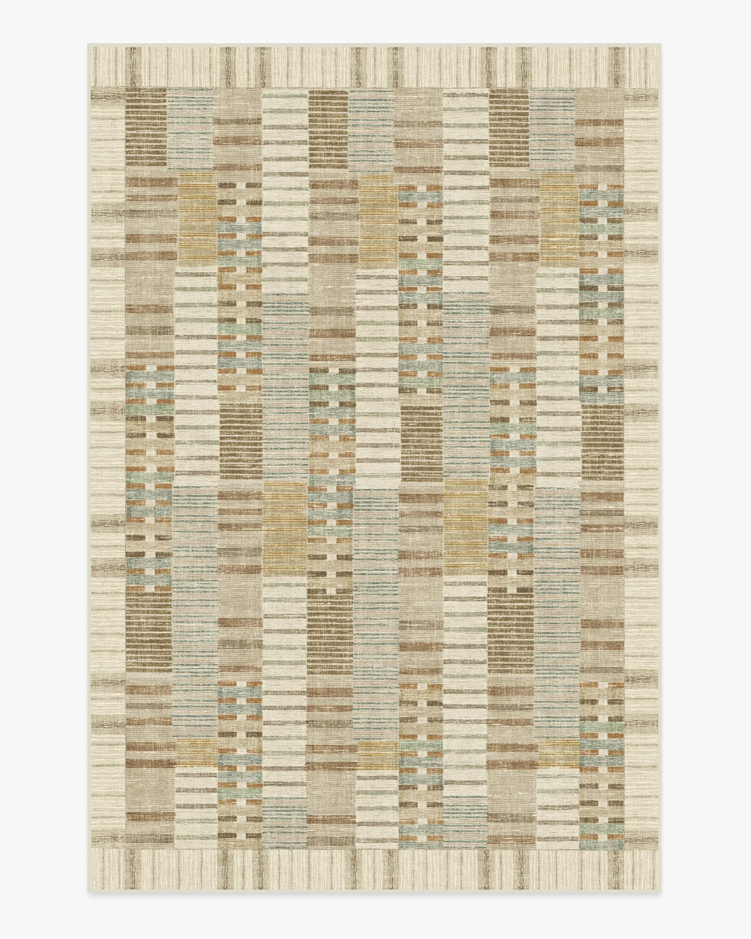 Machine Washable Area Rug - Neutral, Multicolor