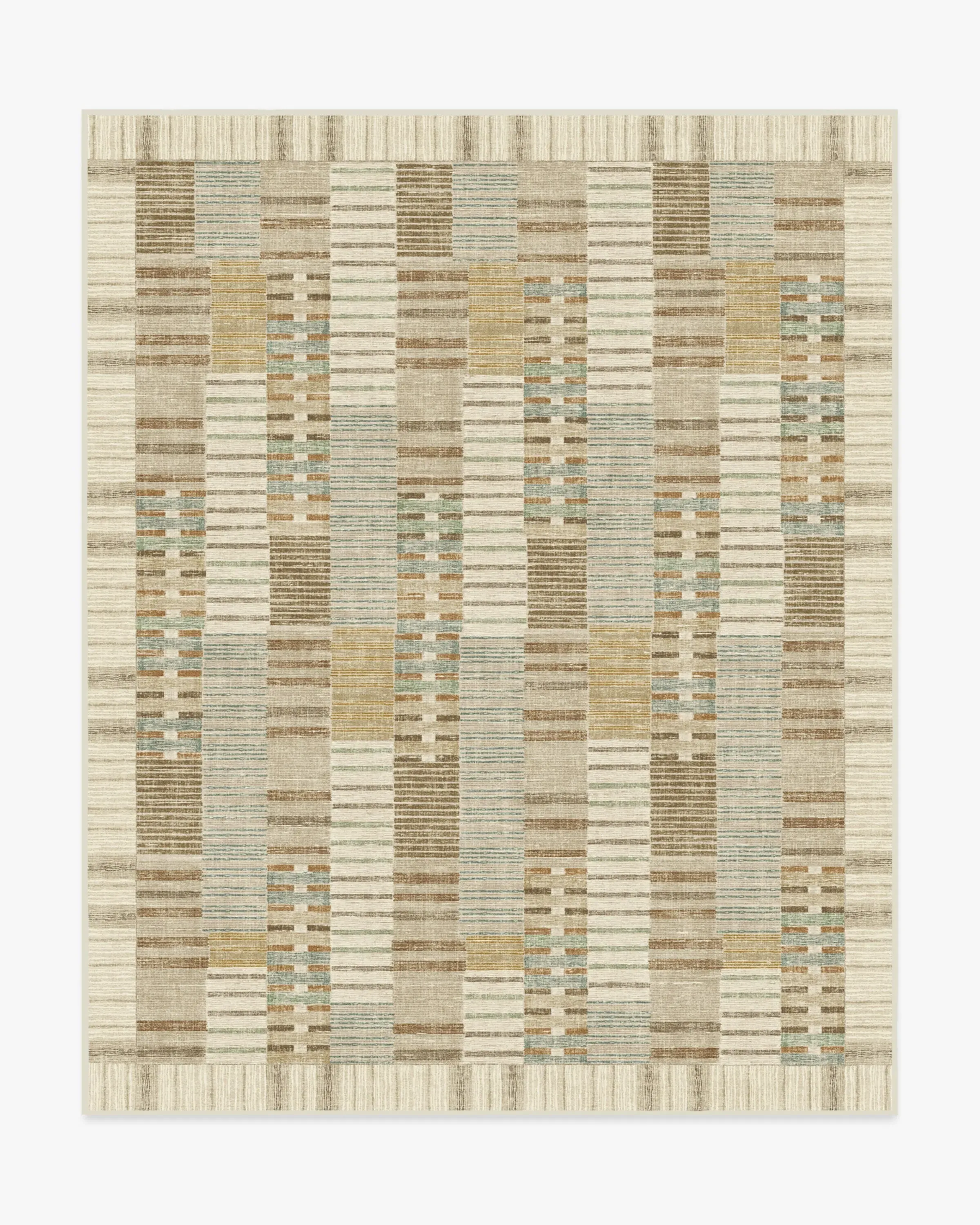 Machine Washable Area Rug - Neutral, Multicolor