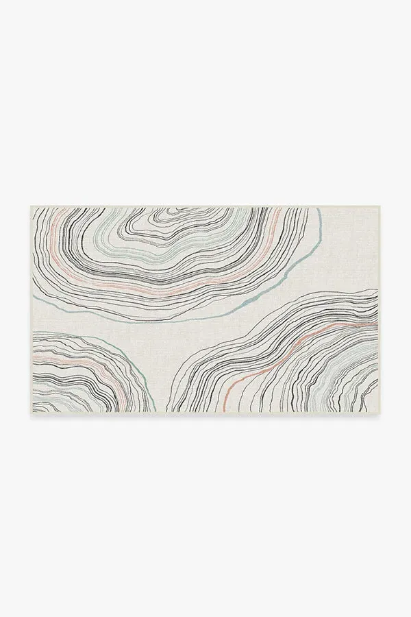 Machine Washable Area Rug - Off White image