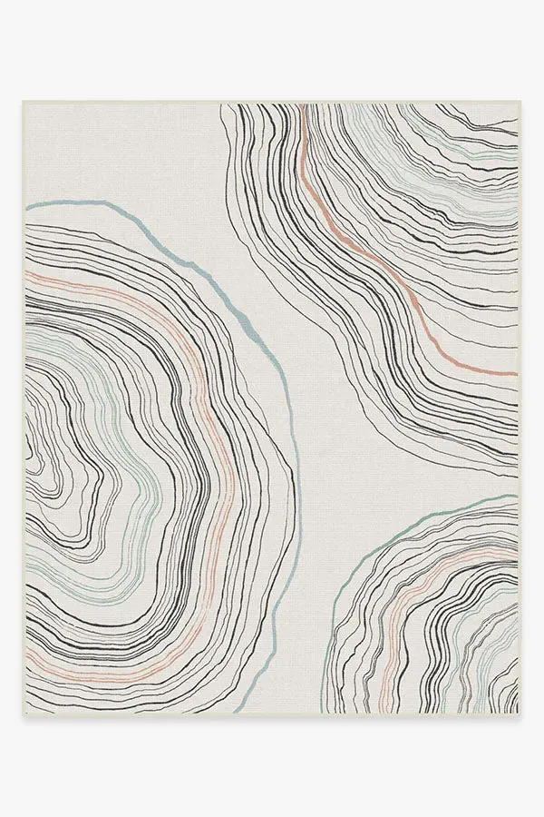 Machine Washable Area Rug - Off White