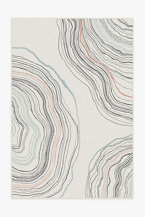 Machine Washable Area Rug - Off White
