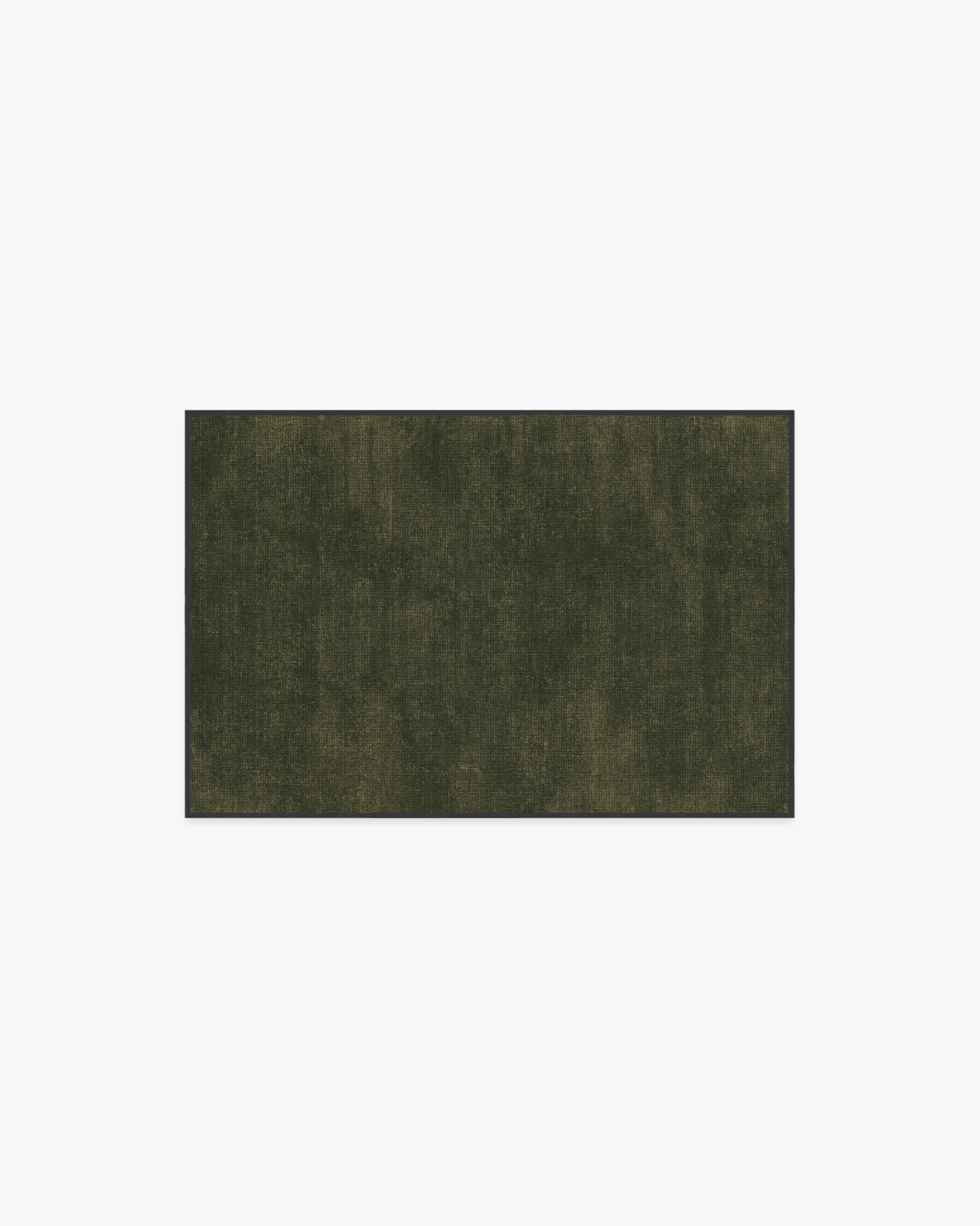 Machine Washable Area Rug - Olive Green image