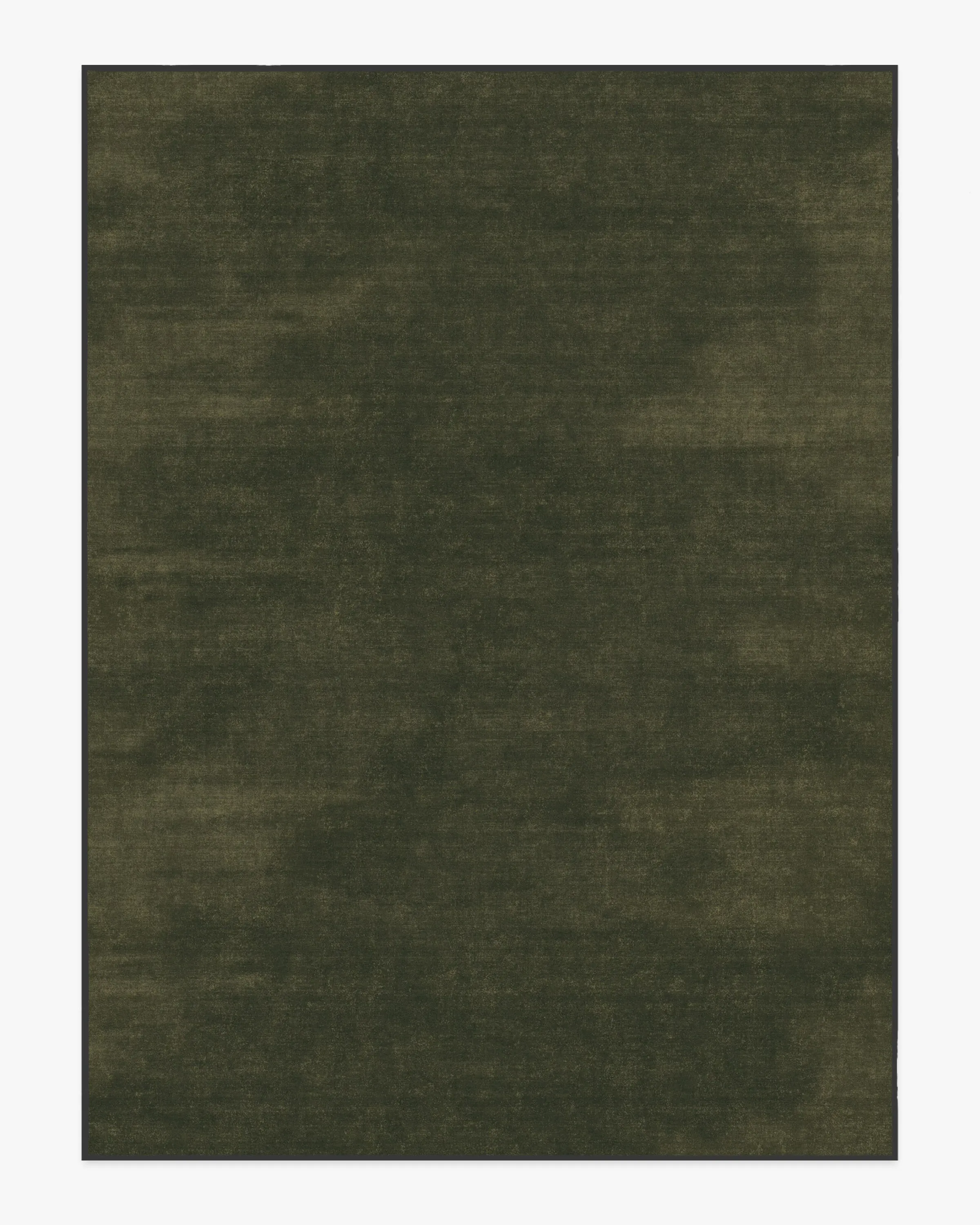 Machine Washable Area Rug - Olive Green