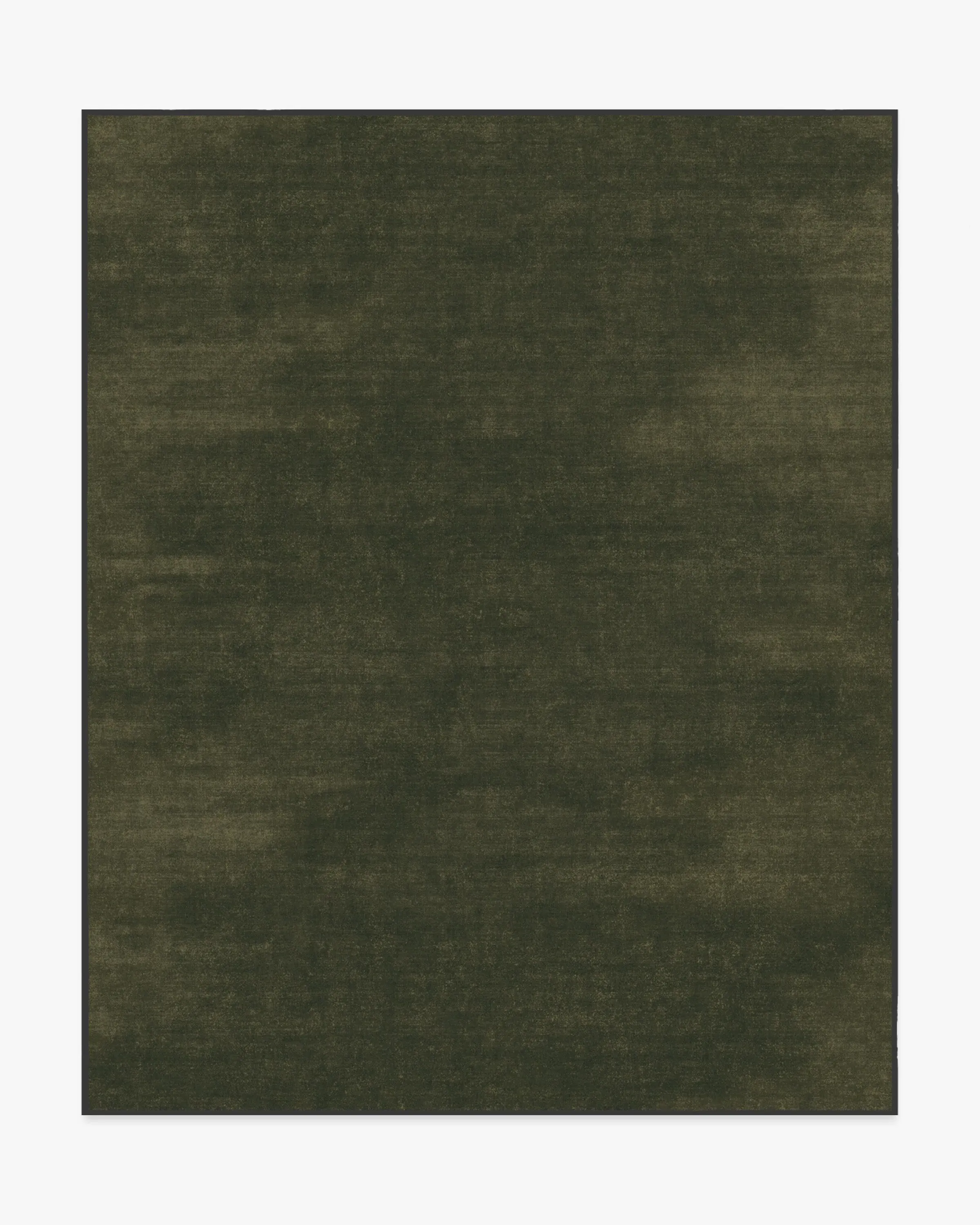 Machine Washable Area Rug - Olive Green