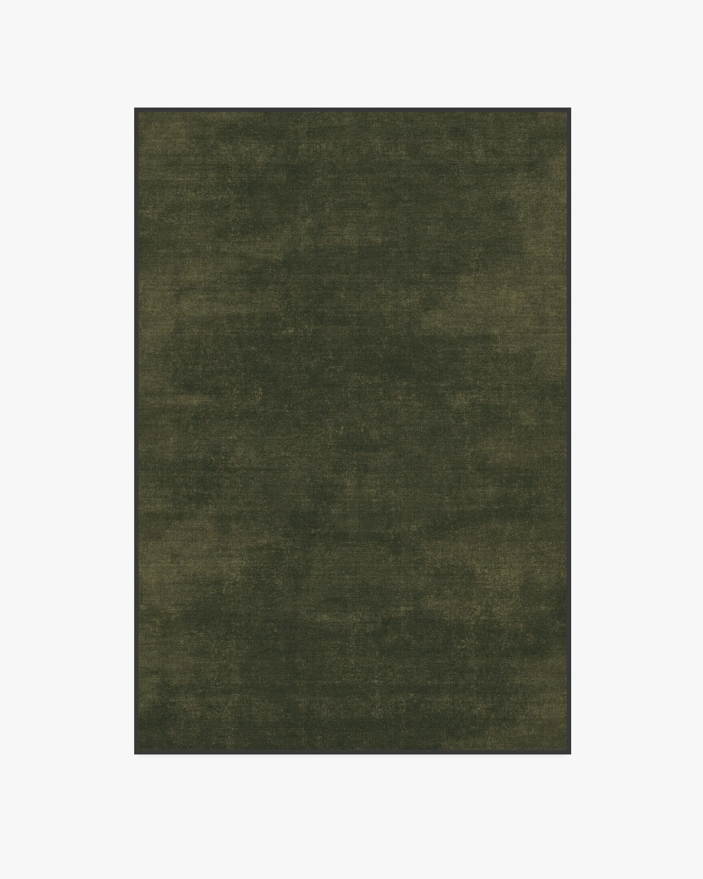 Machine Washable Area Rug - Olive Green