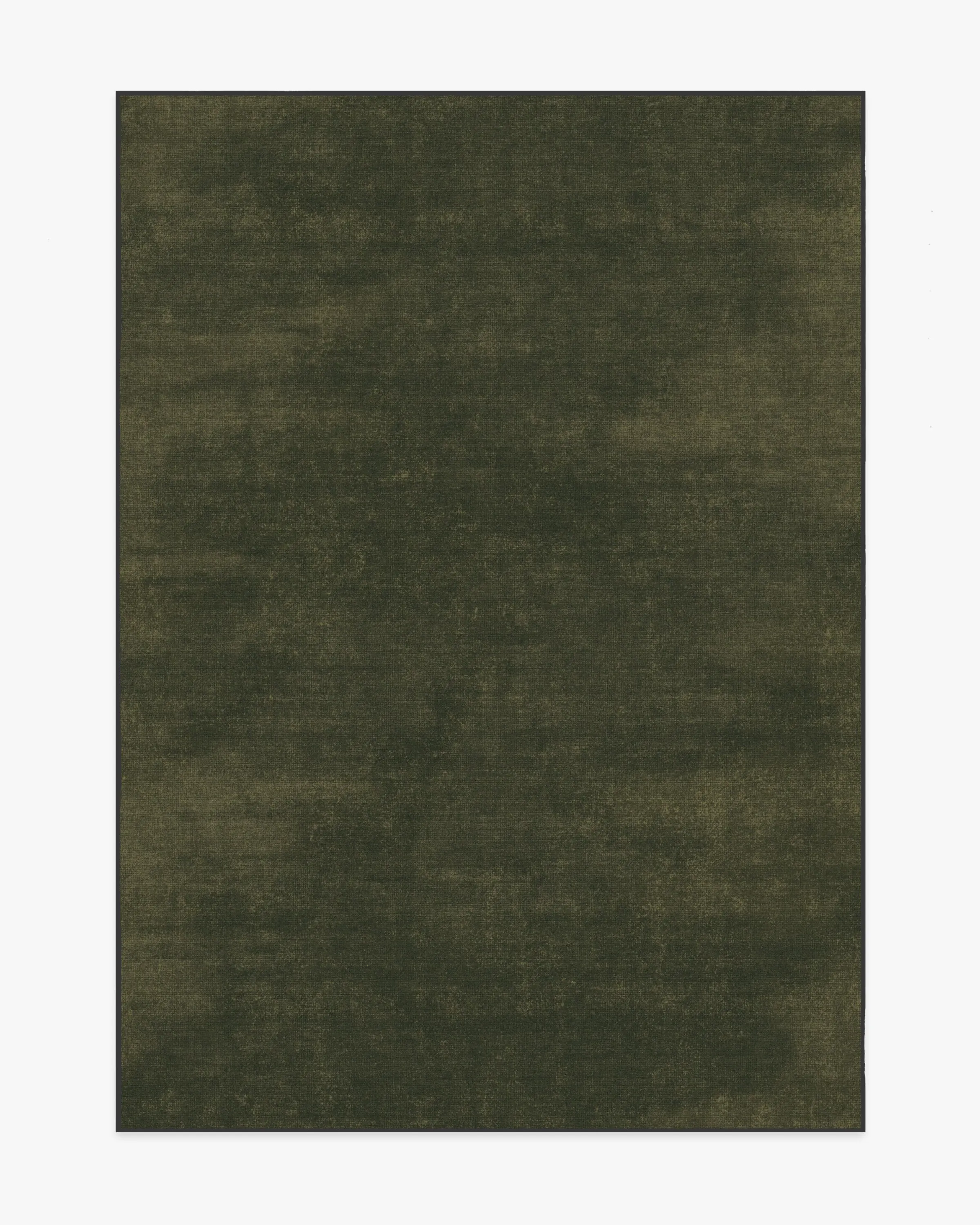 Machine Washable Area Rug - Olive Green