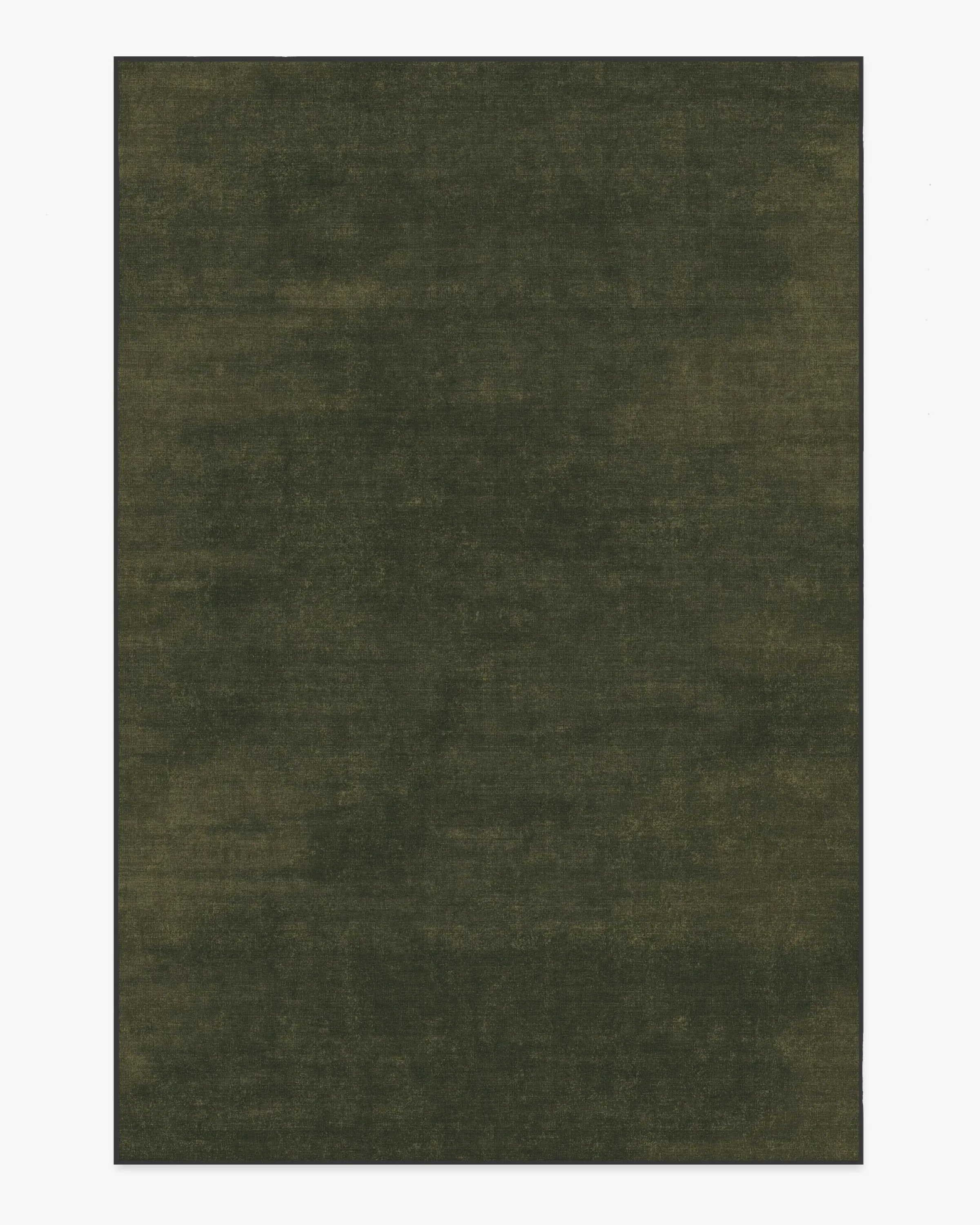 Machine Washable Area Rug - Olive Green