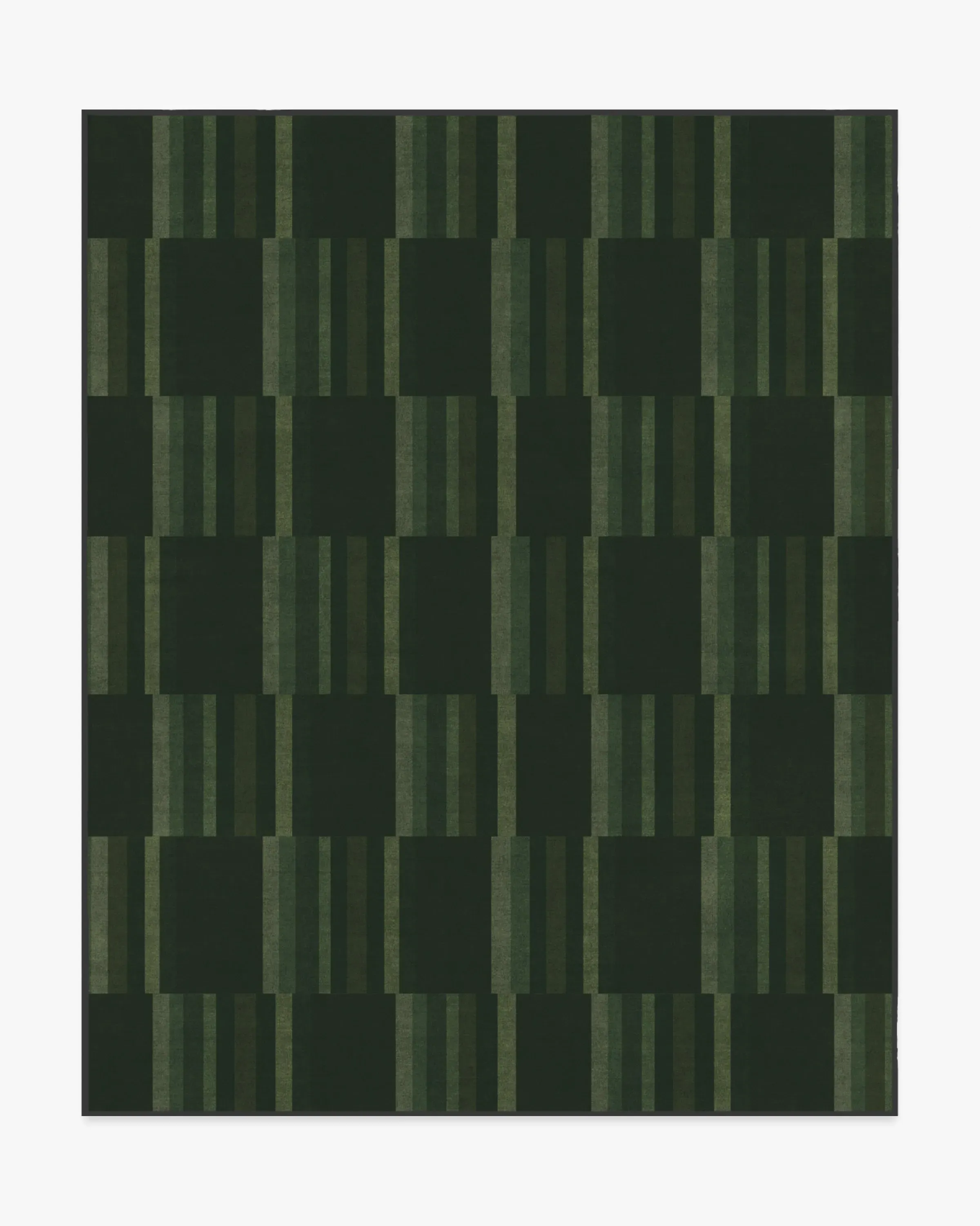 Machine Washable Area Rug - Olive Green