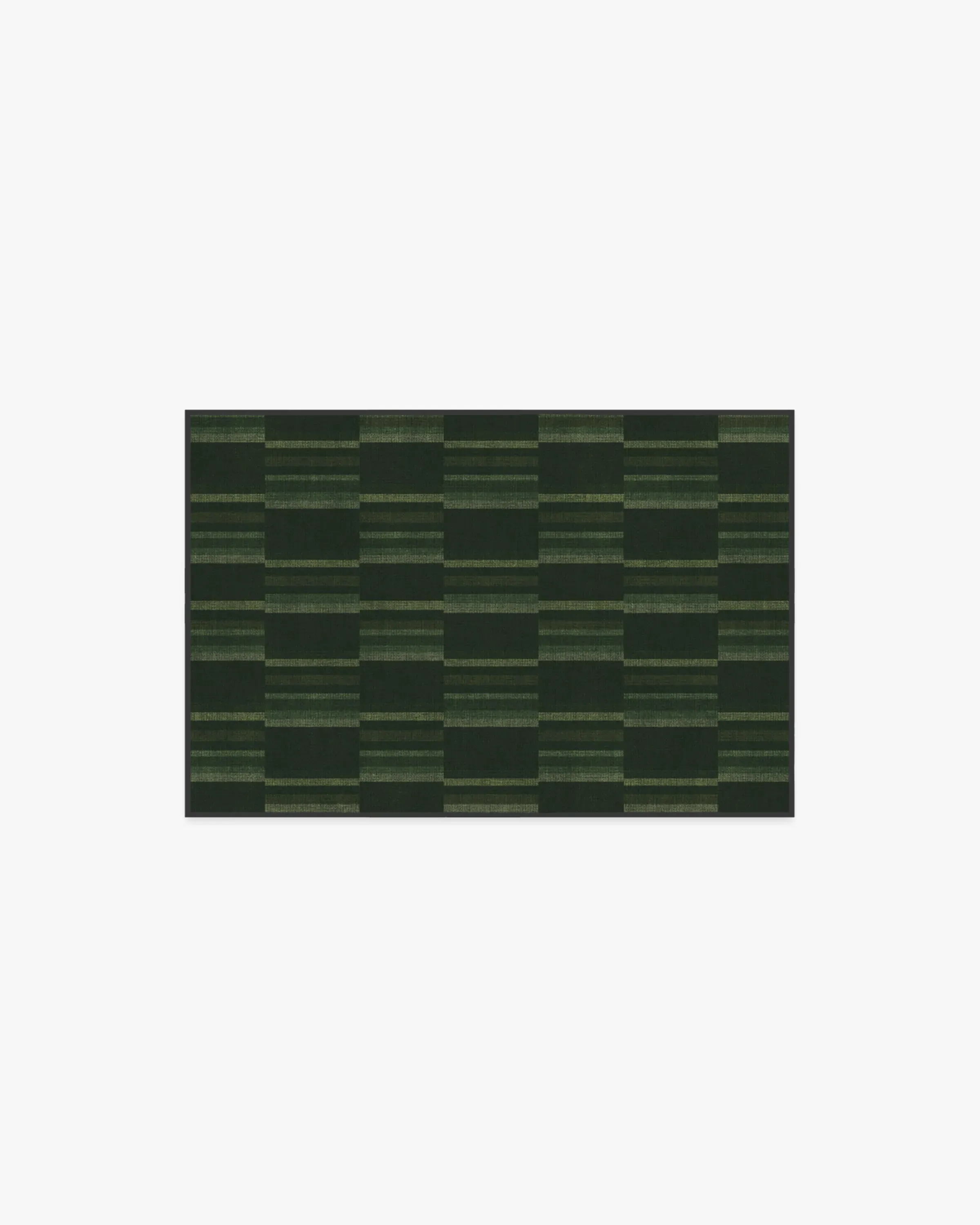 Machine Washable Area Rug - Olive Green image