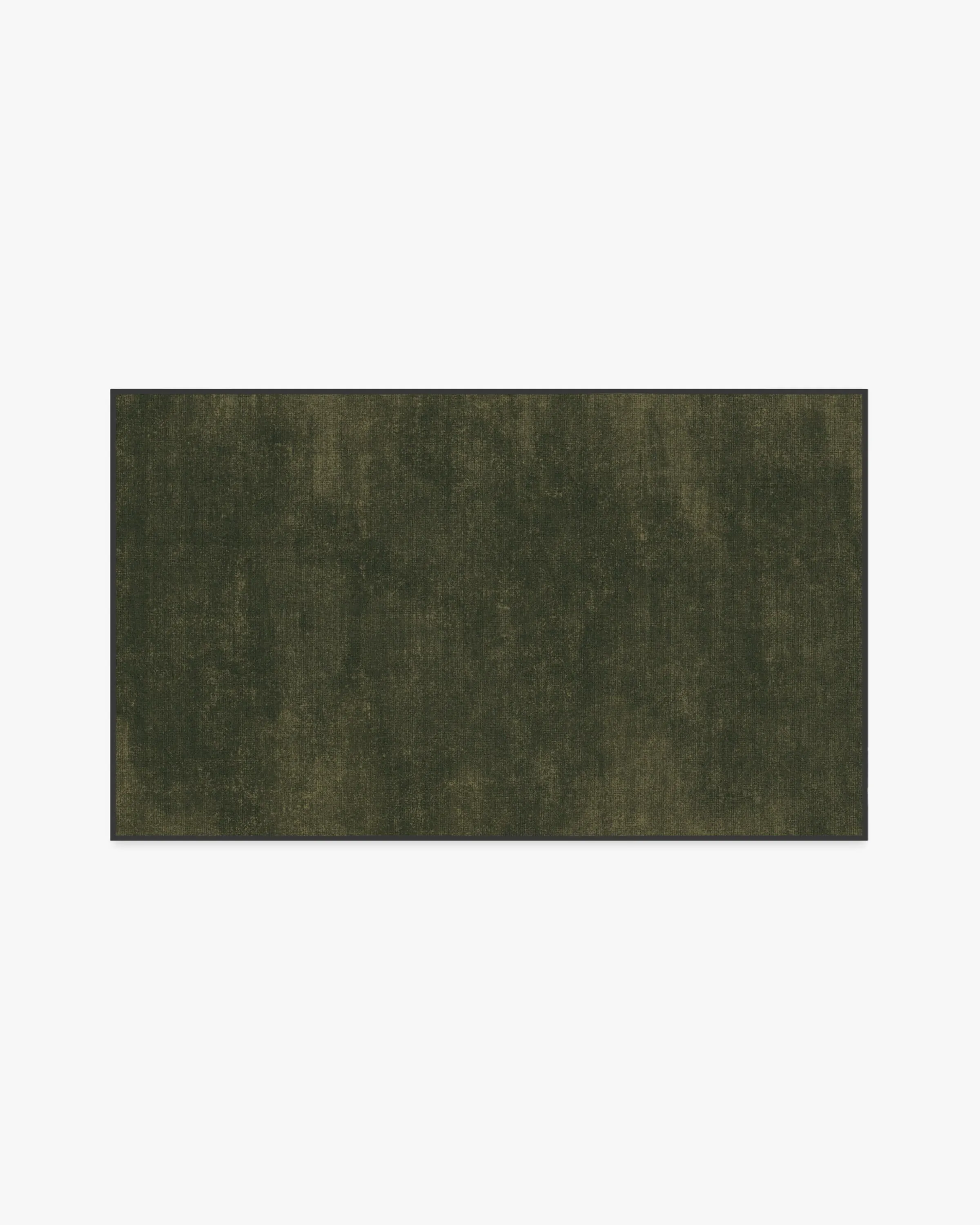 Machine Washable Area Rug - Olive Green
