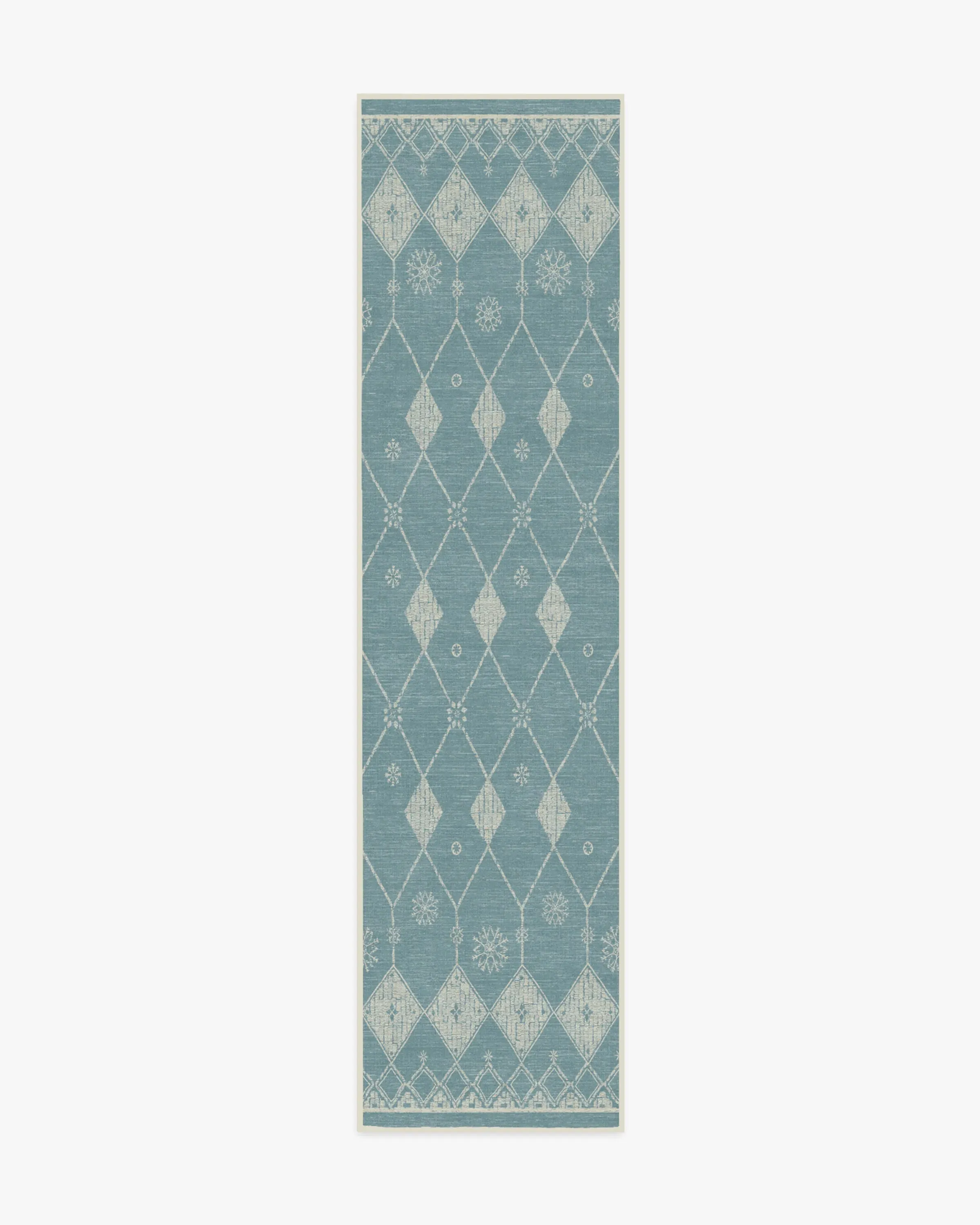Machine Washable Area Rug - Pale Blue