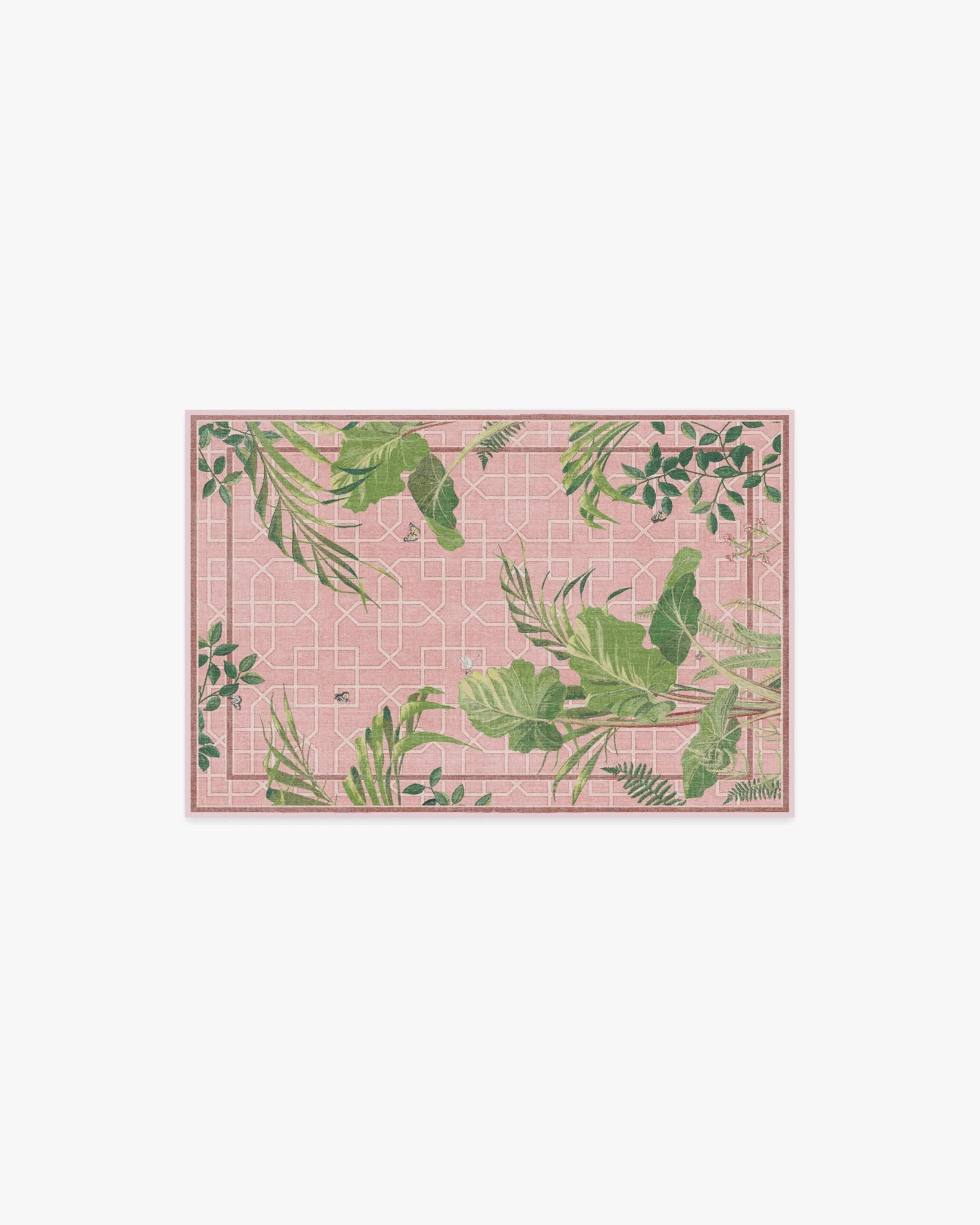 Machine Washable Area Rug - Pink image