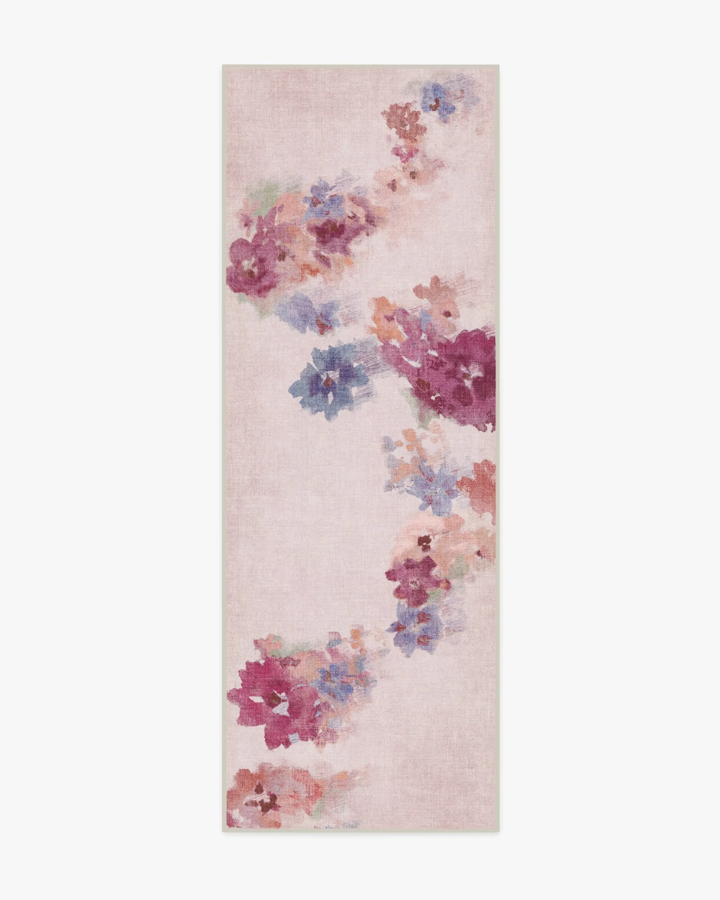 Machine Washable Area Rug - Pink