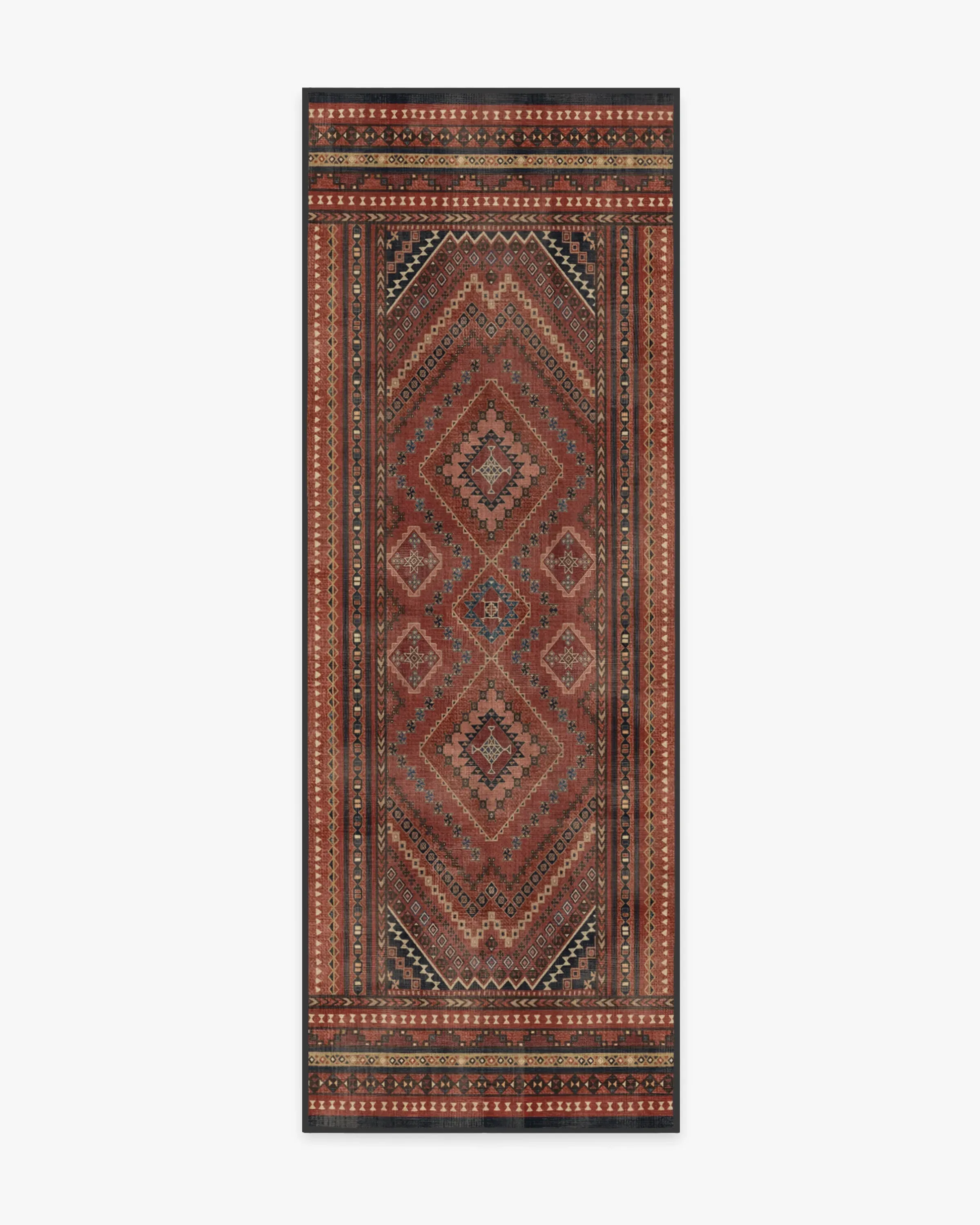 Machine Washable Area Rug - Red