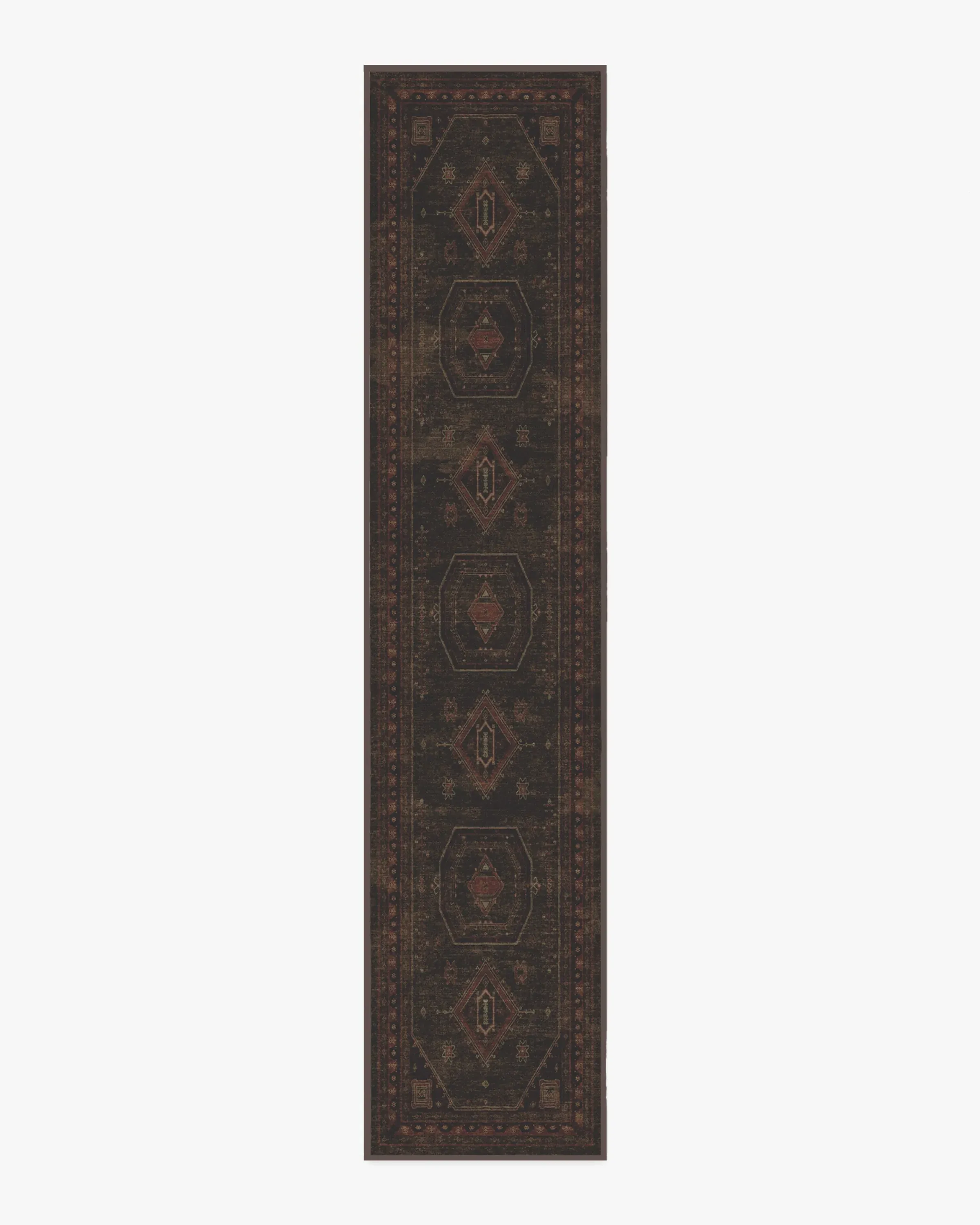 Machine Washable Area Rug - Red