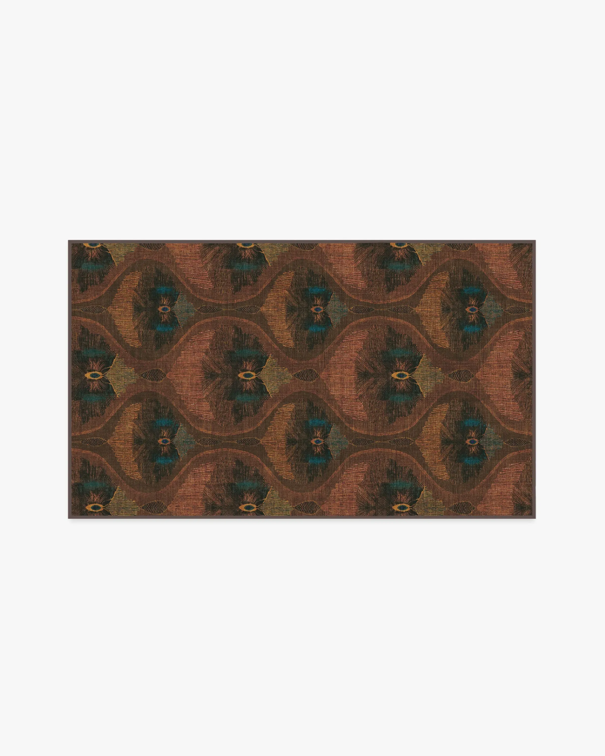 Machine Washable Area Rug - Rosewood