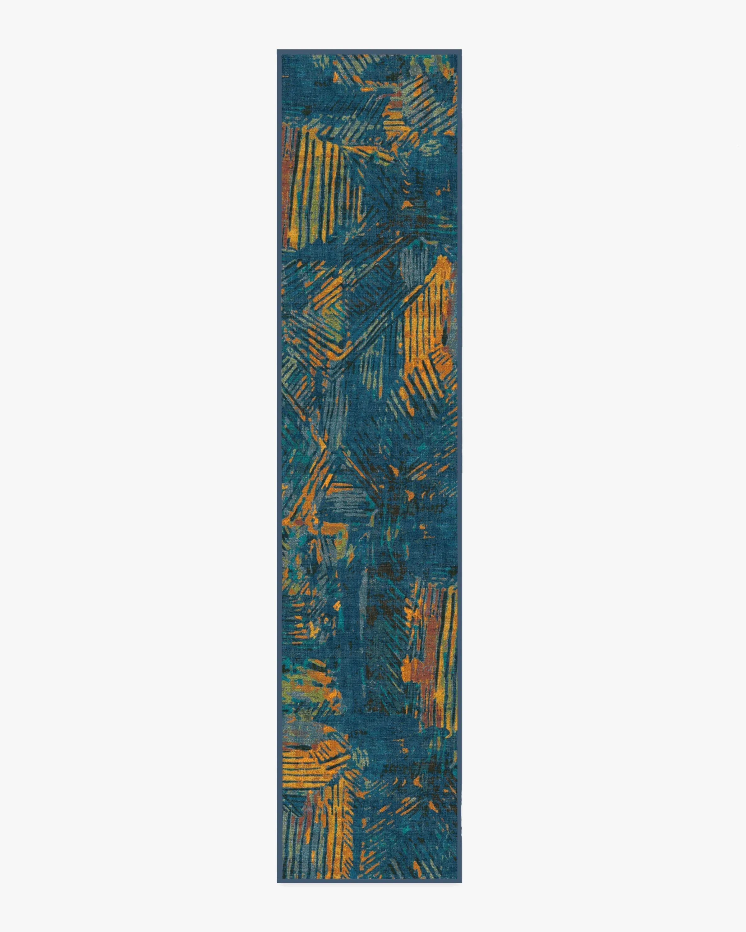 Machine Washable Area Rug - Royal Blue