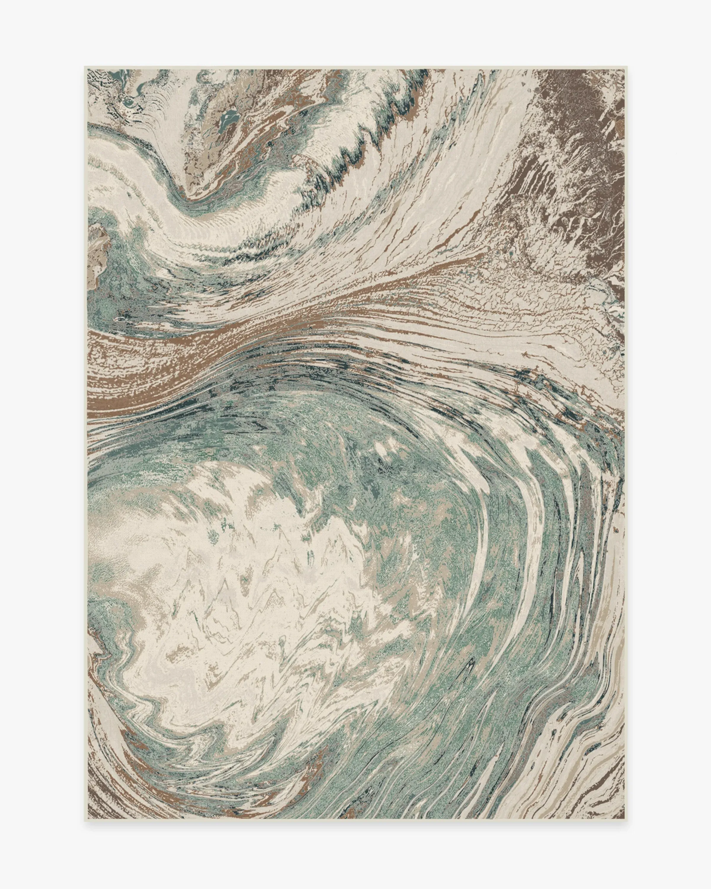 Machine Washable Area Rug - Sage, Chenille