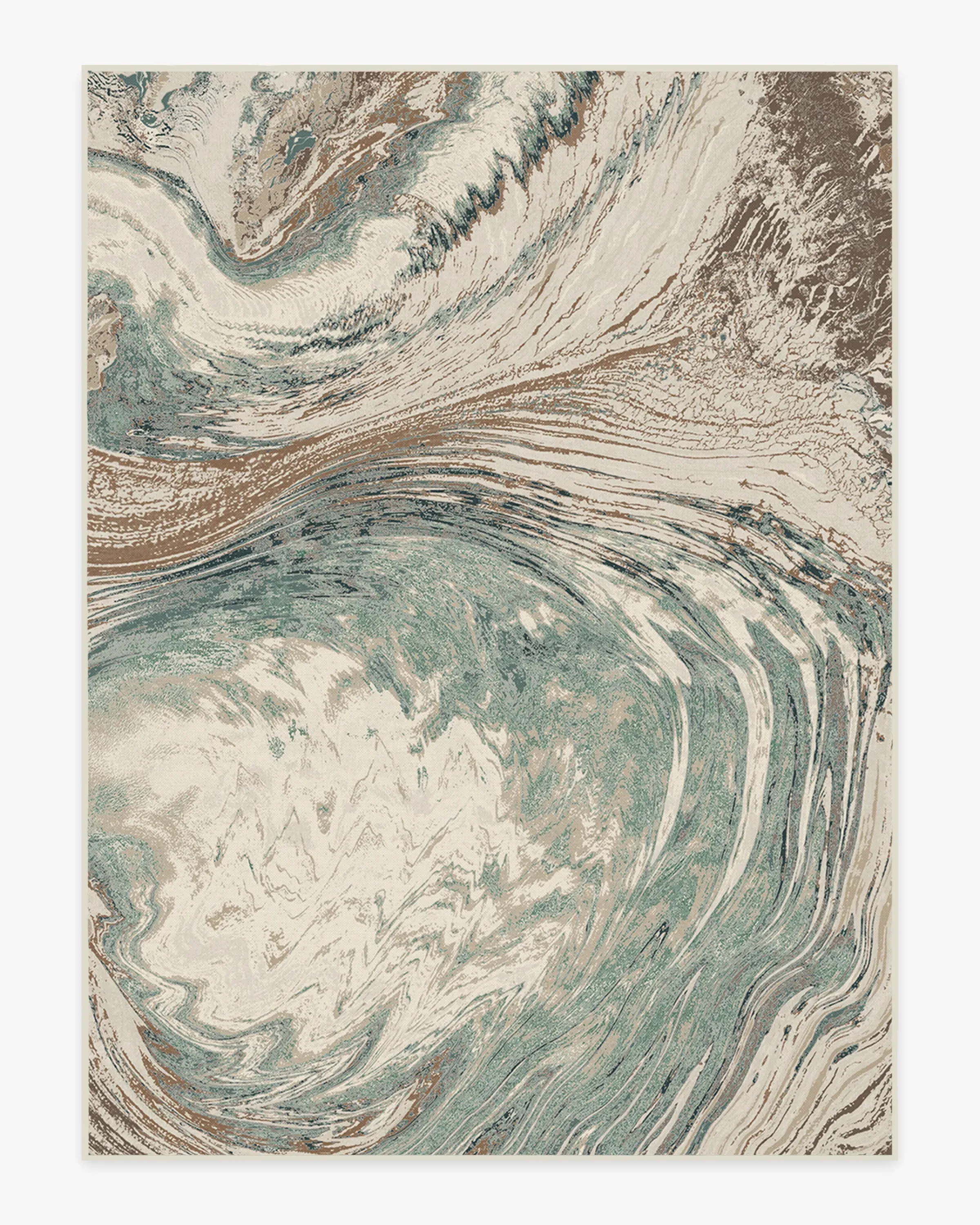 Machine Washable Area Rug - Sage, Chenille