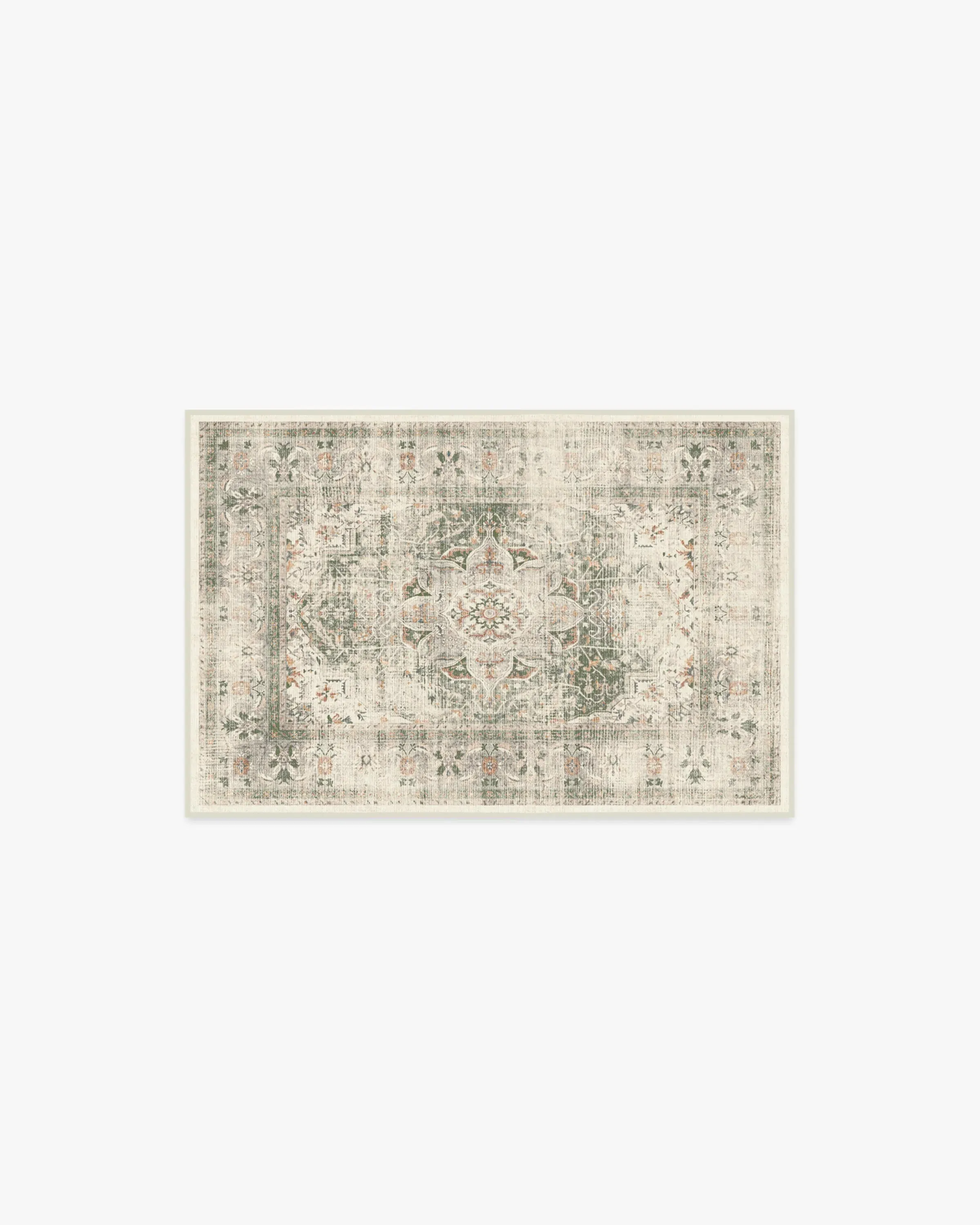 Machine Washable Area Rug - Sage, Chenille image