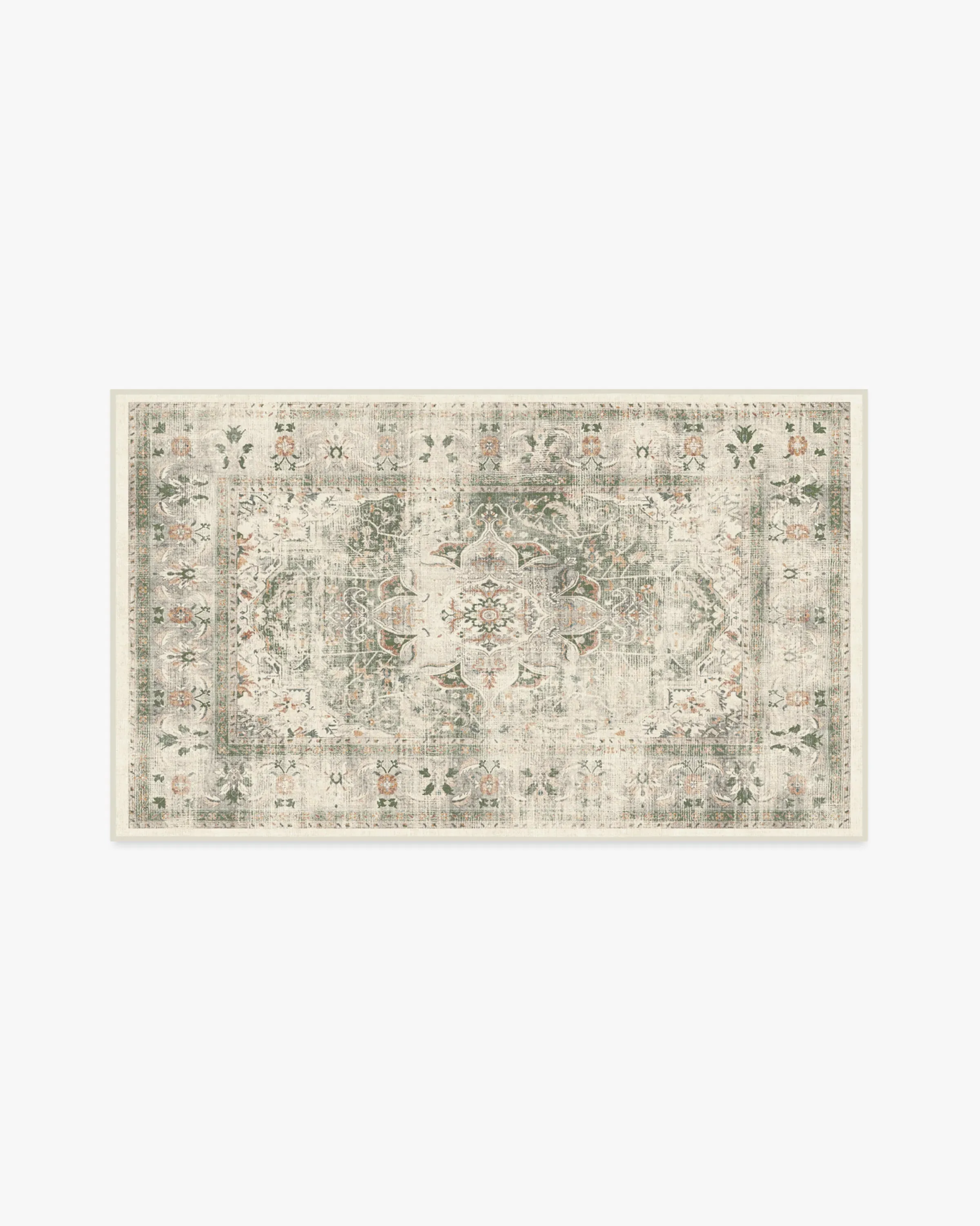Machine Washable Area Rug - Sage, Chenille