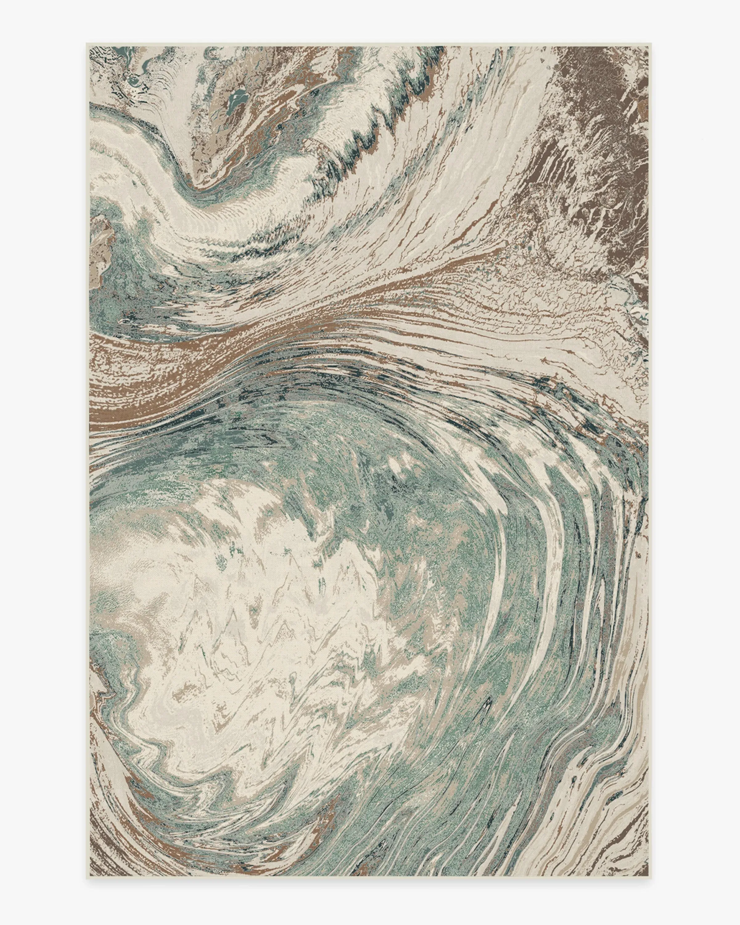 Machine Washable Area Rug - Sage, Chenille