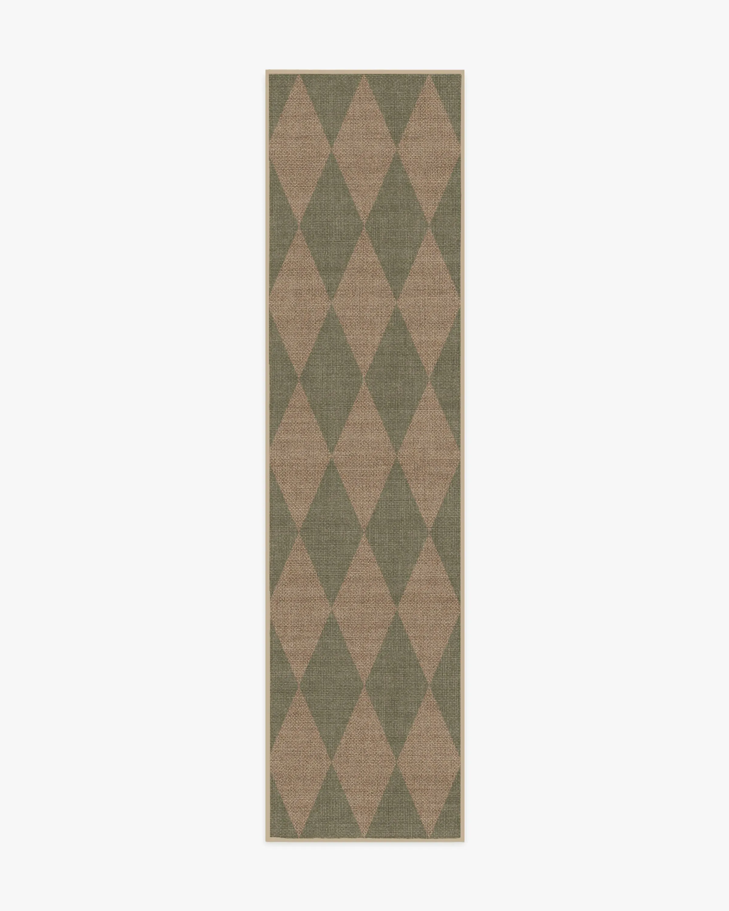 Machine Washable Area Rug - Sage Green, Re-Jute