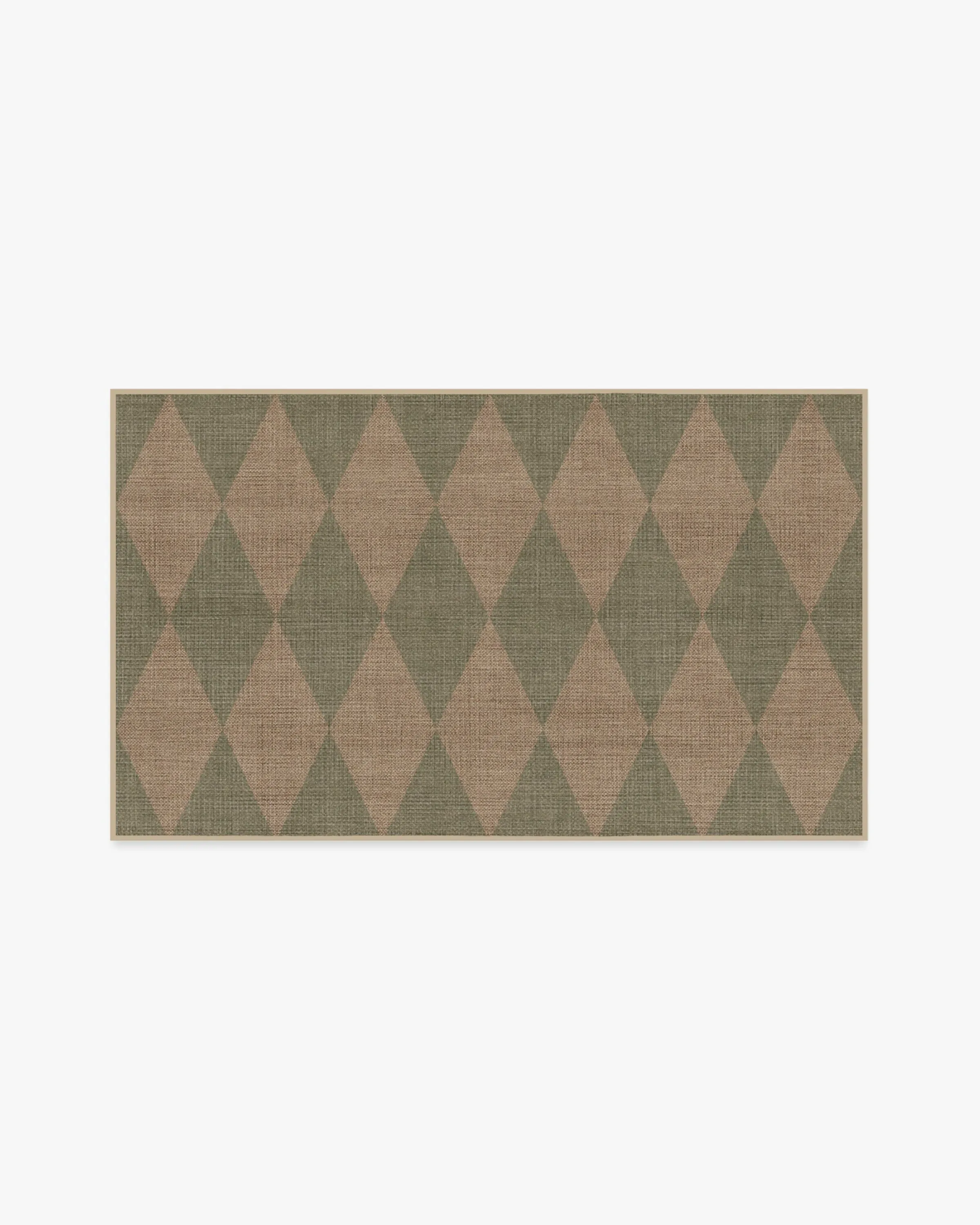 Machine Washable Area Rug - Sage Green, Re-Jute image