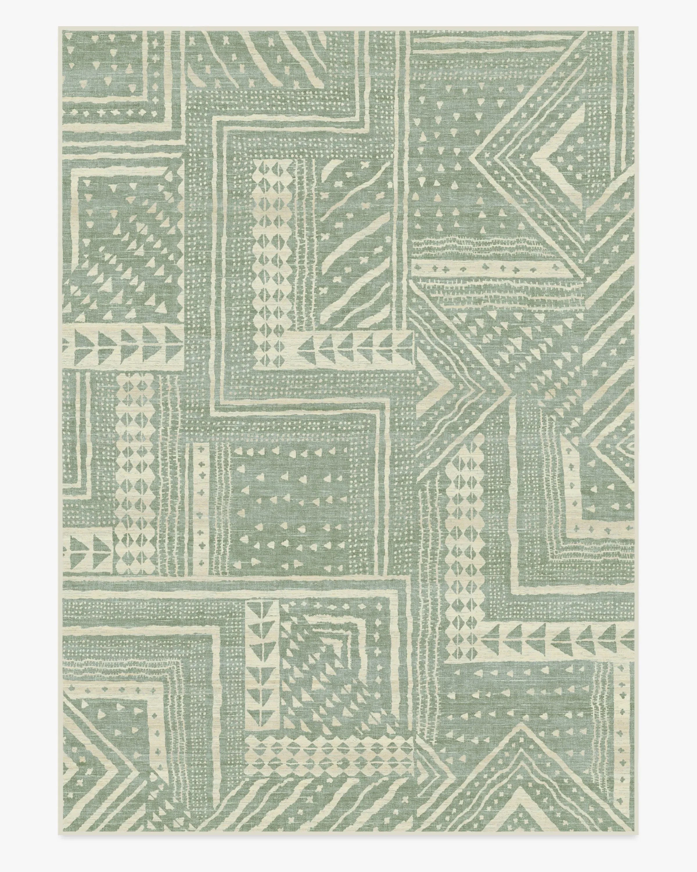 Machine Washable Area Rug - Sage