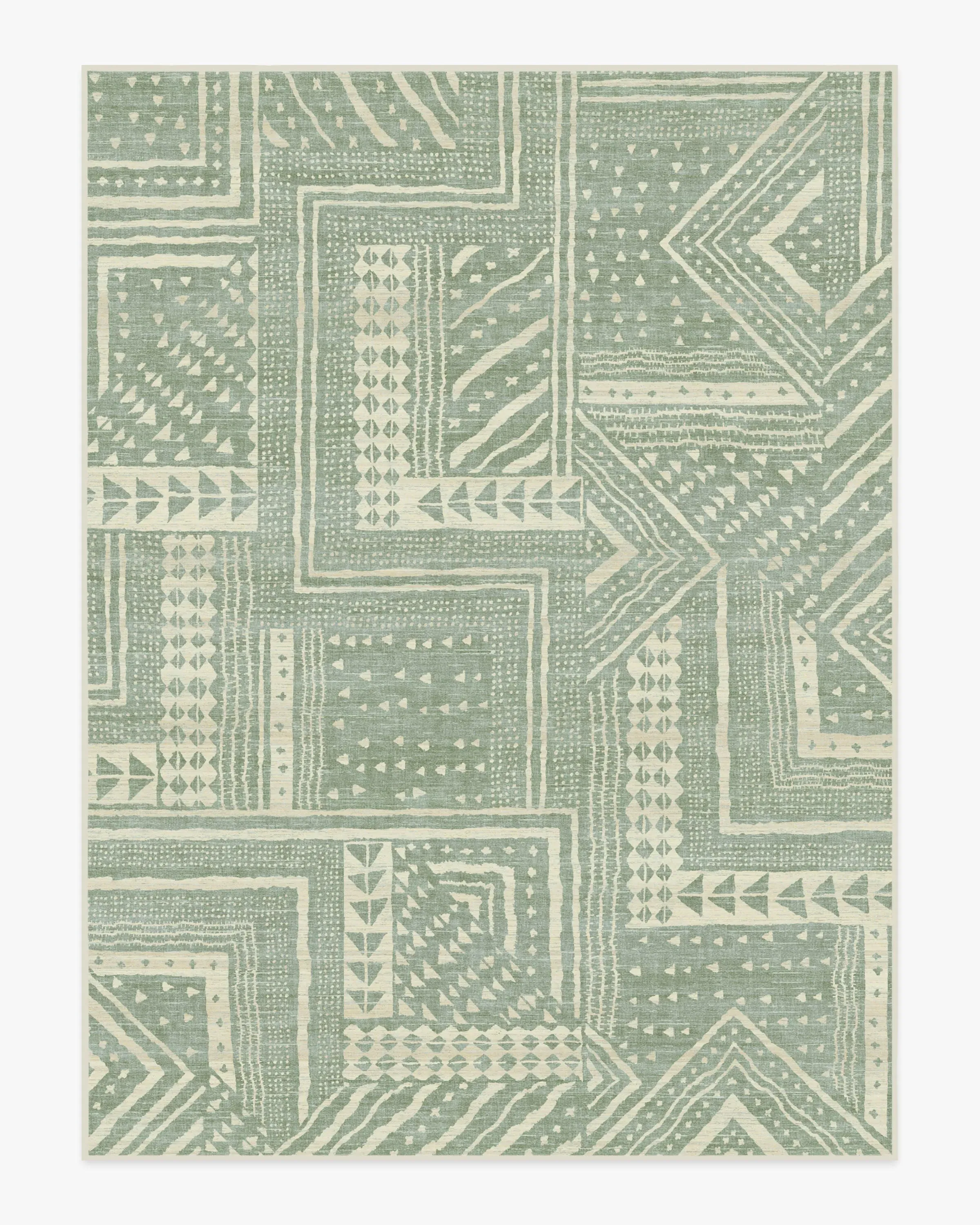 Machine Washable Area Rug - Sage