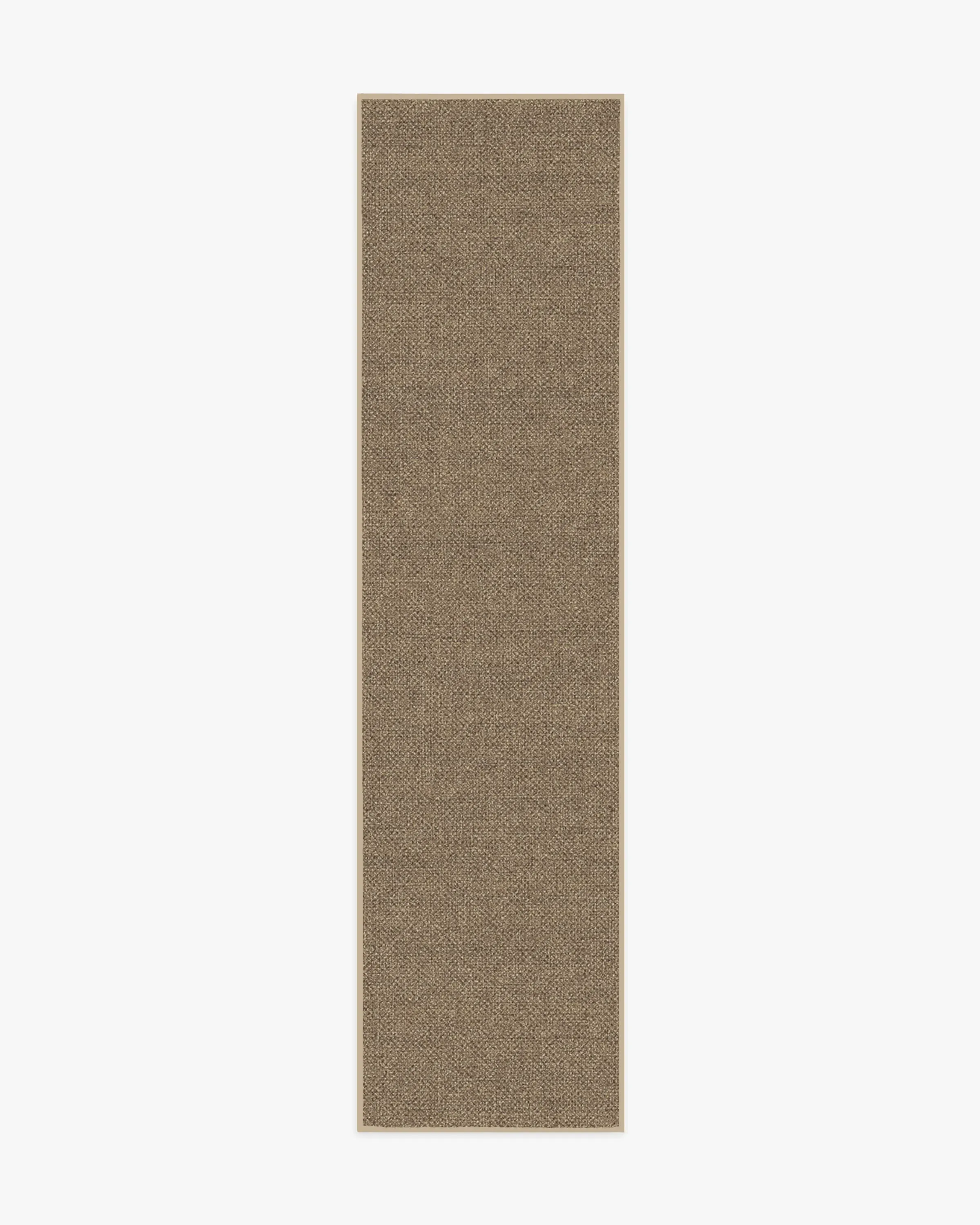 Machine Washable Area Rug - Sand, Jute-Look