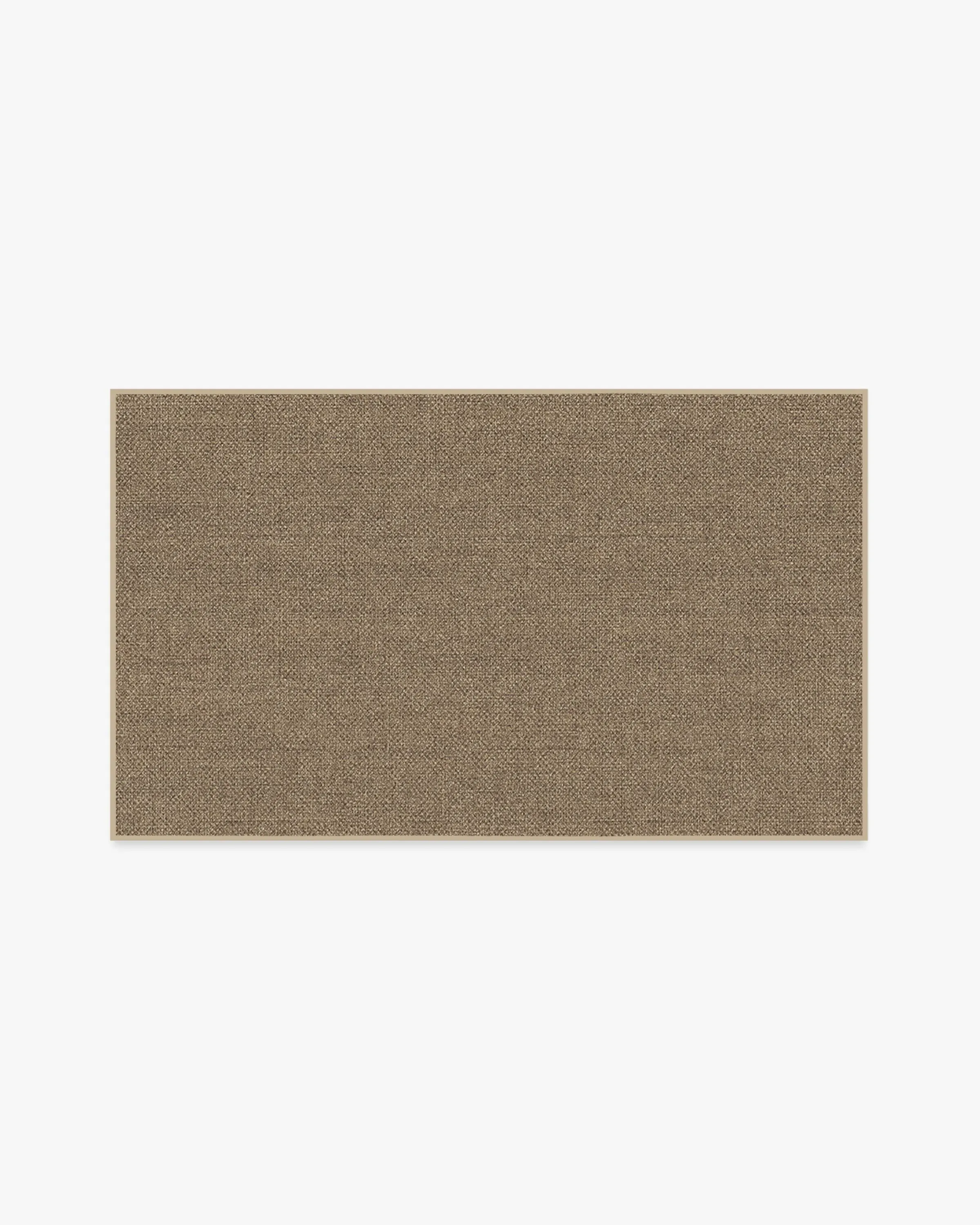 Machine Washable Area Rug - Sand, Jute-Look image
