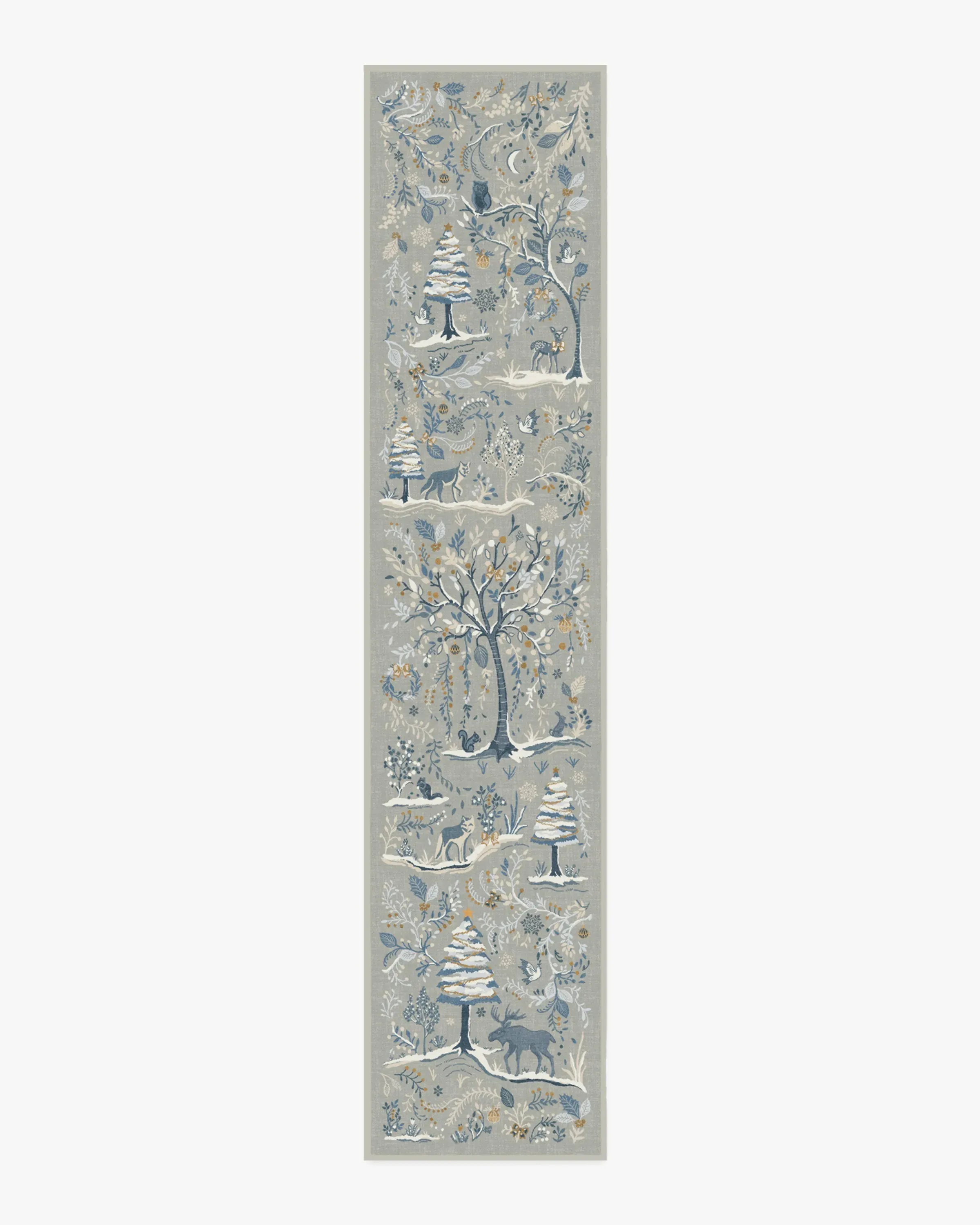 Machine Washable Area Rug - Silver
