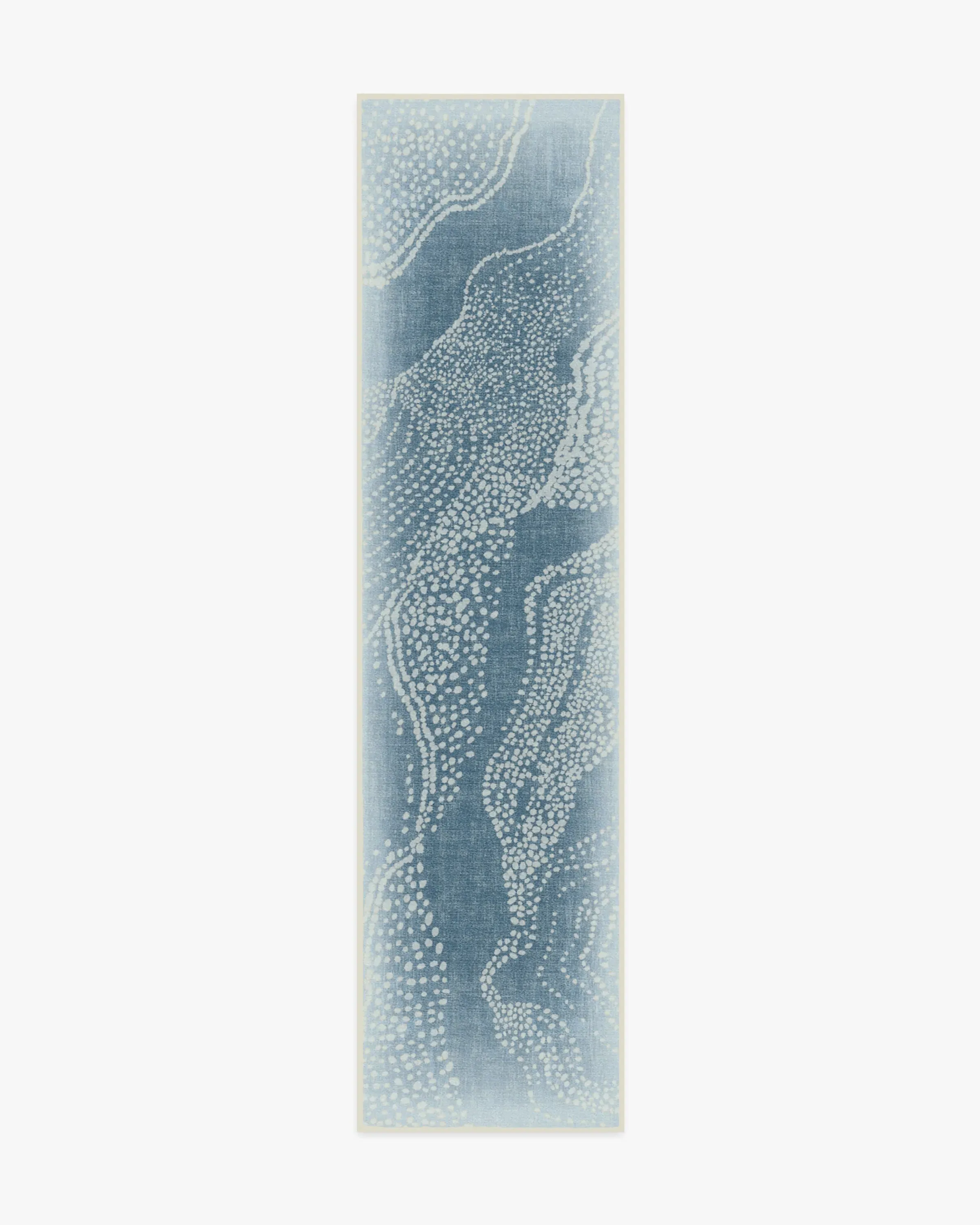 Machine Washable Area Rug - Soft Blue