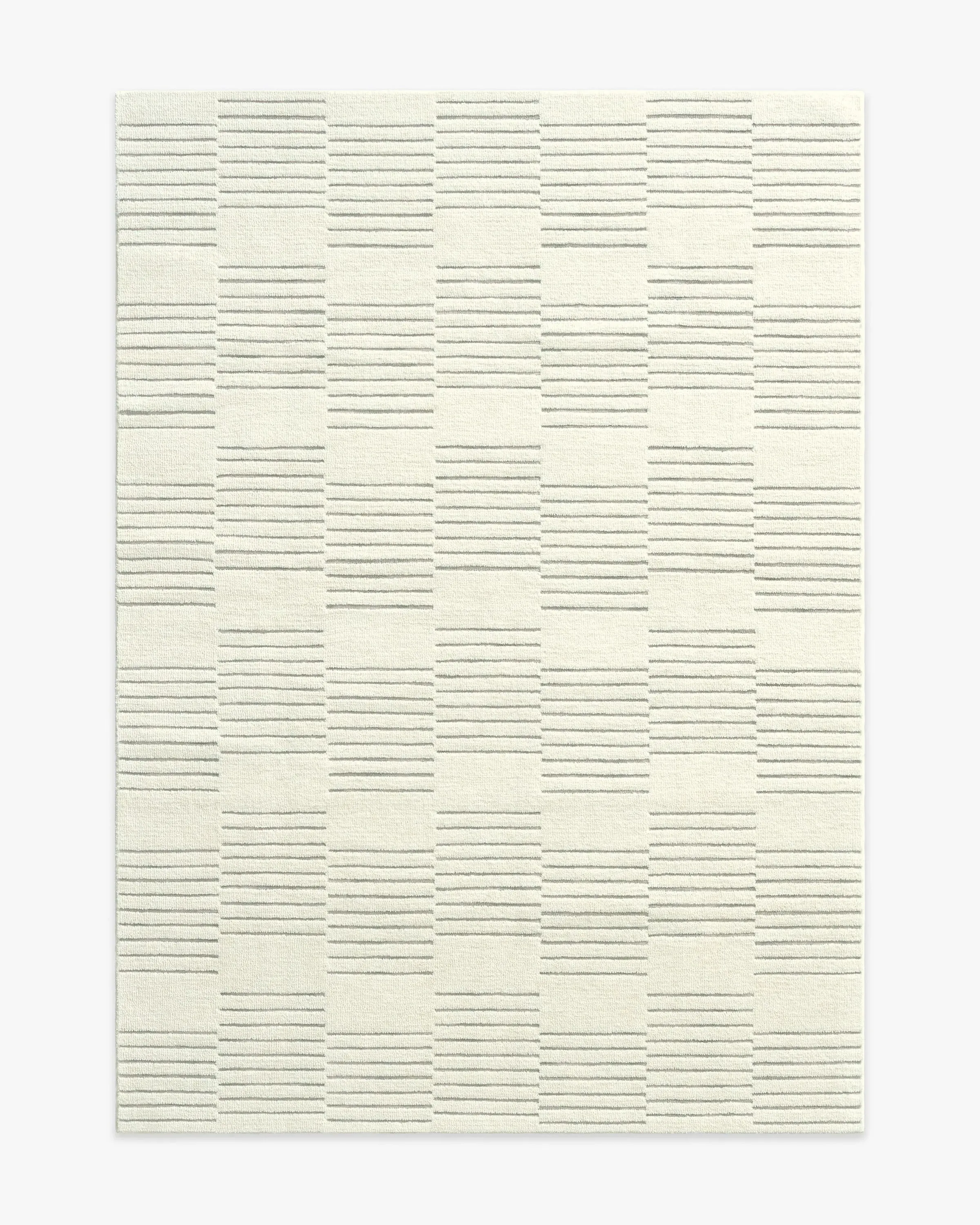 Machine Washable Area Rug - Soft White, Plush image