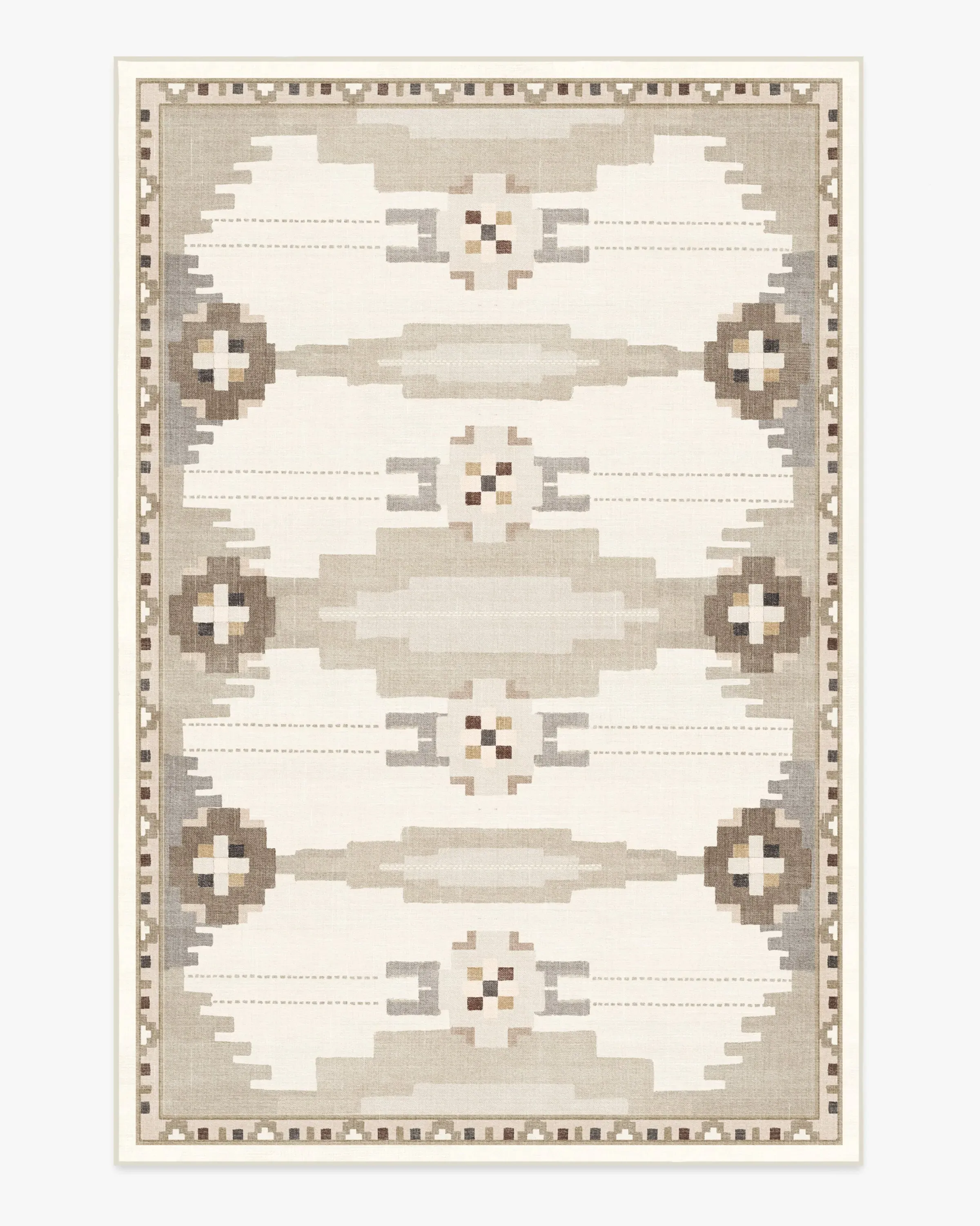 Machine Washable Area Rug - Taupe