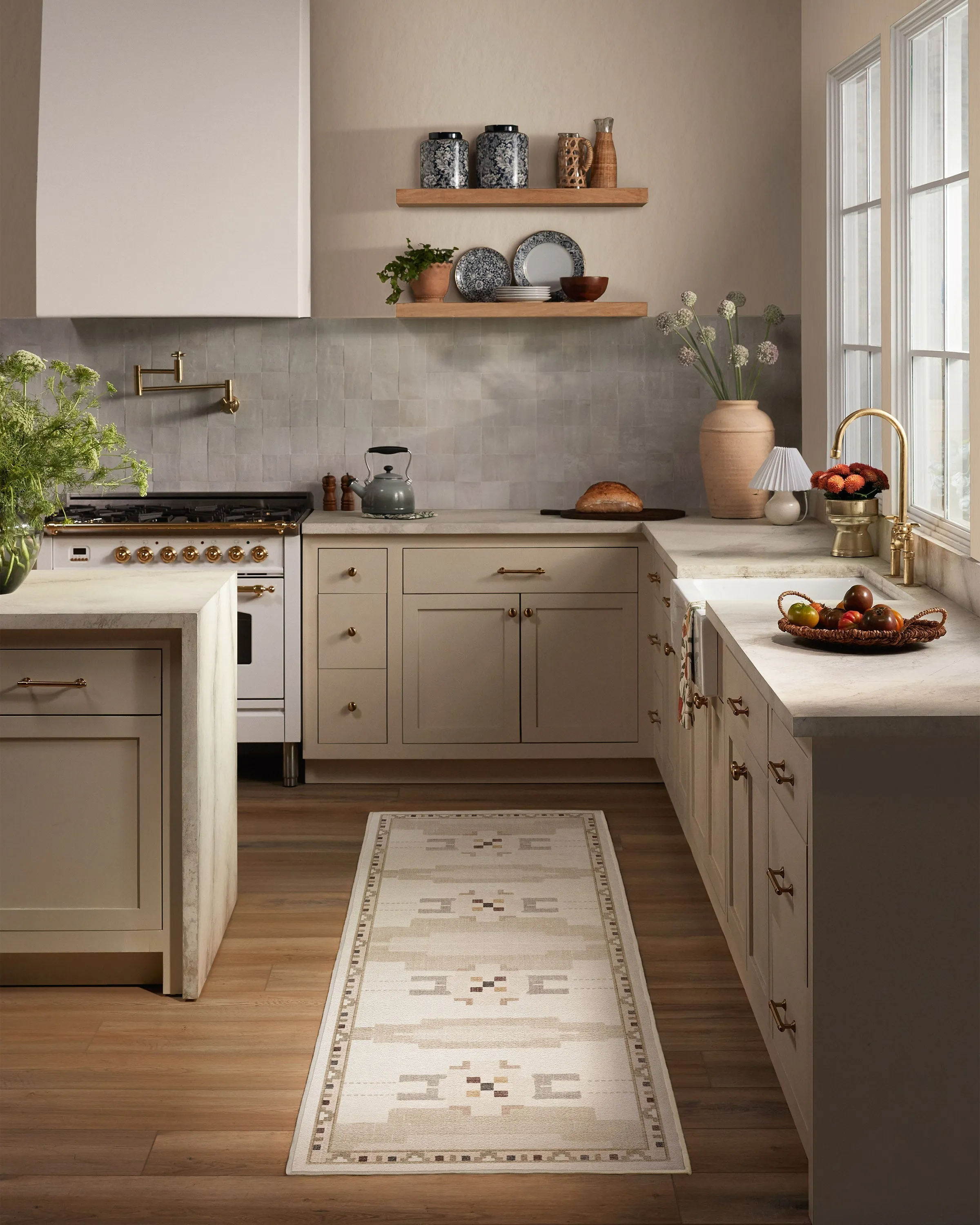 Machine Washable Area Rug - Taupe
