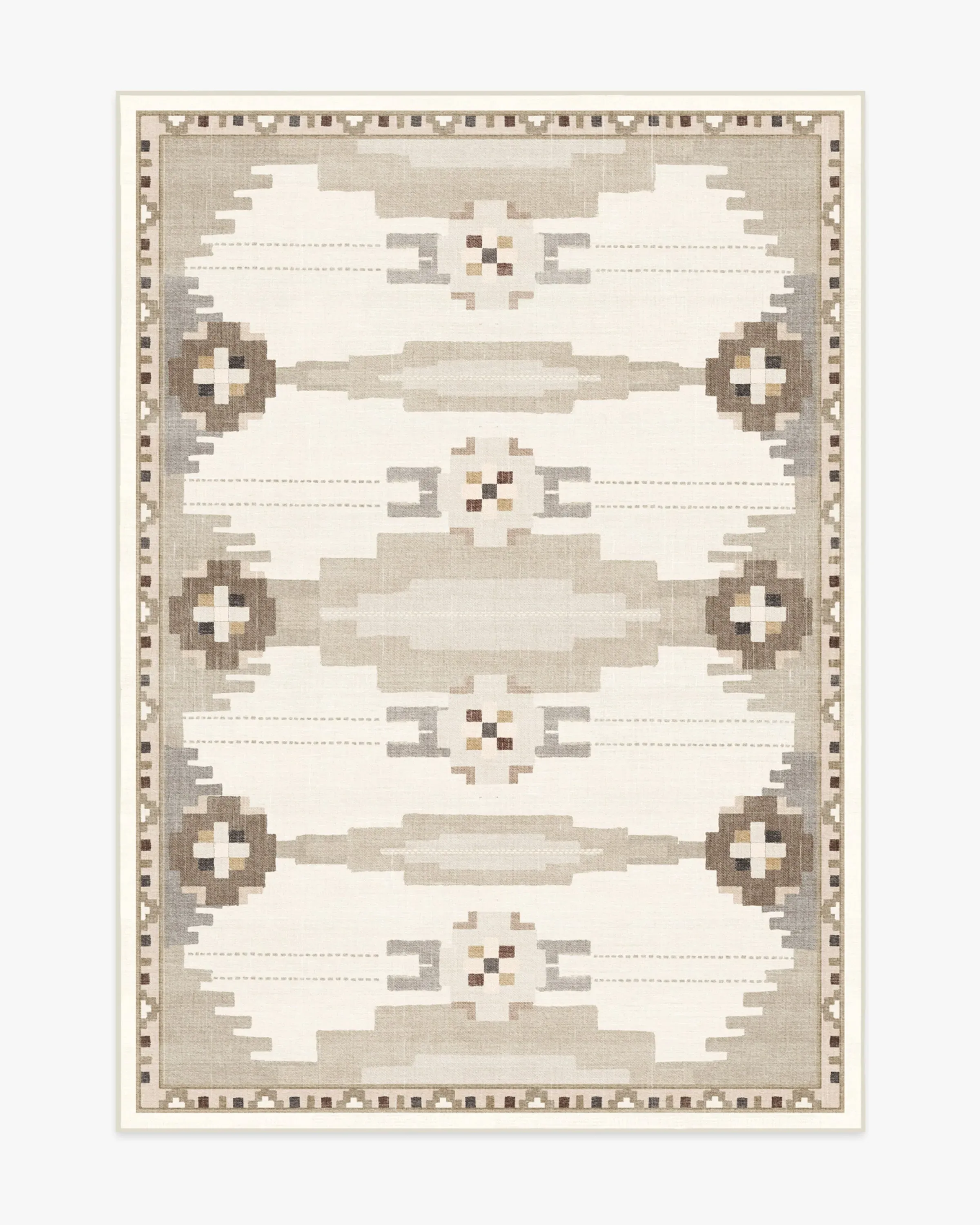 Machine Washable Area Rug - Taupe