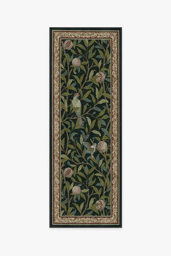 Machine Washable Area Rug - Teal Green