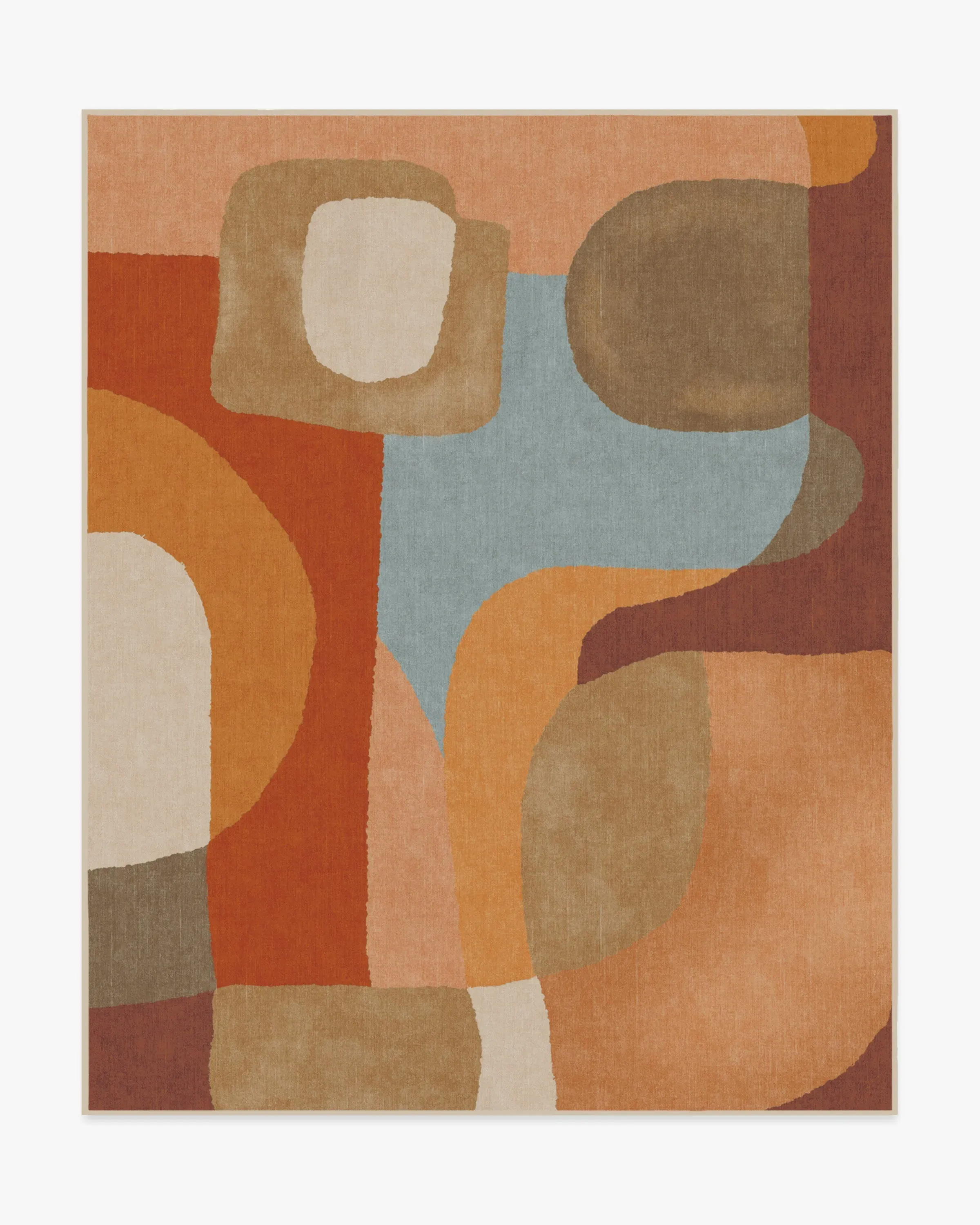 Machine Washable Area Rug - Terra & Sage
