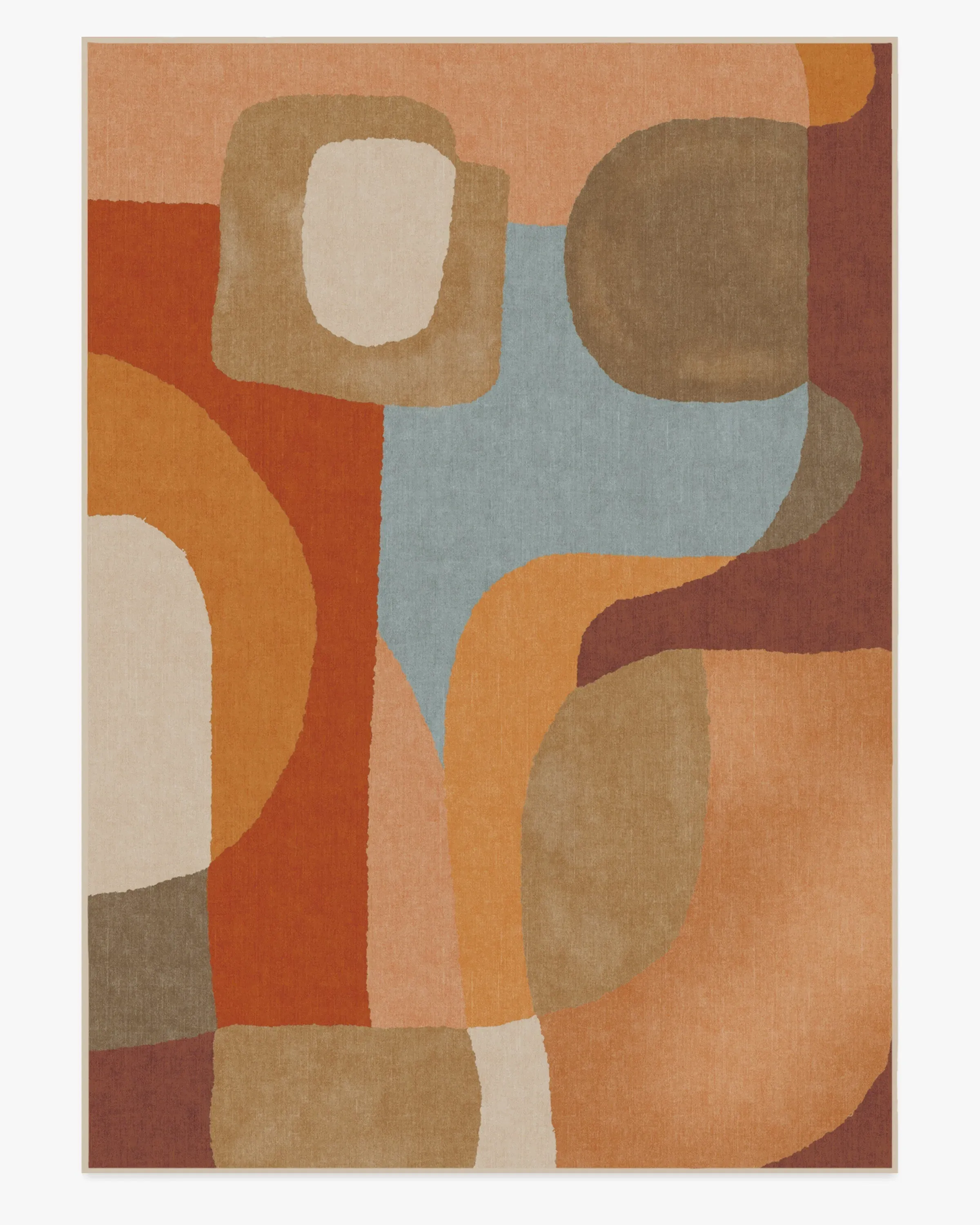 Machine Washable Area Rug - Terra & Sage