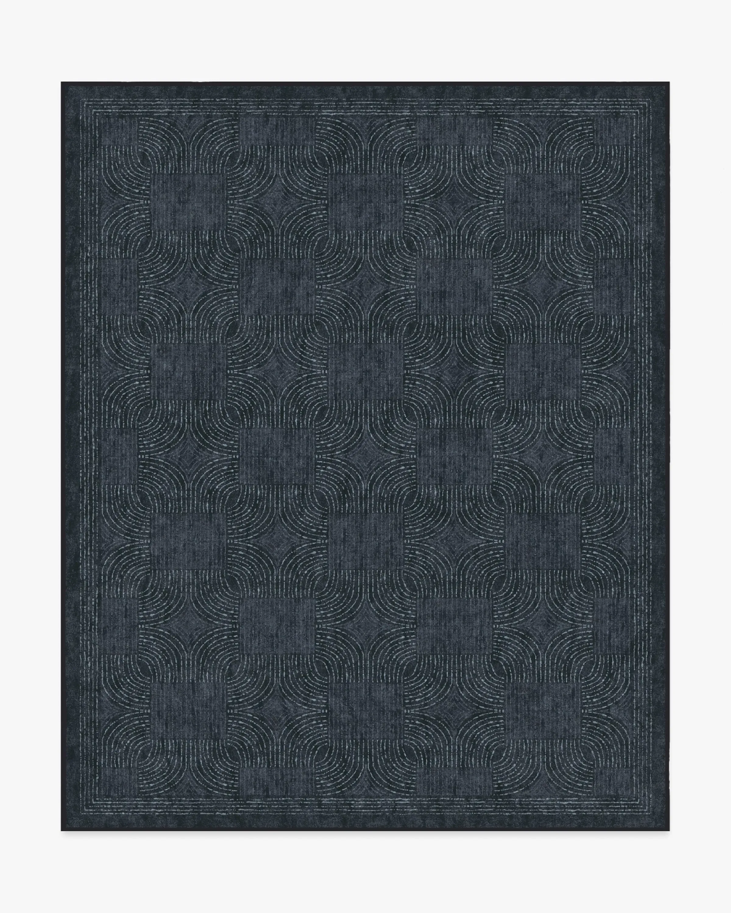 Machine Washable Rug - Indigo, Flatwoven