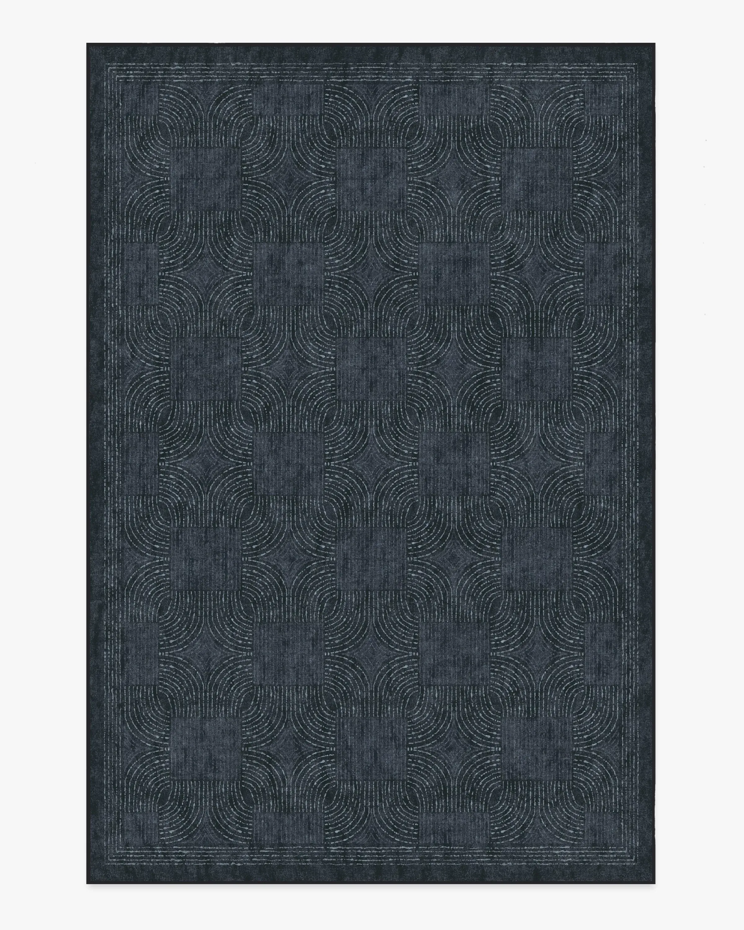 Machine Washable Rug - Indigo, Flatwoven