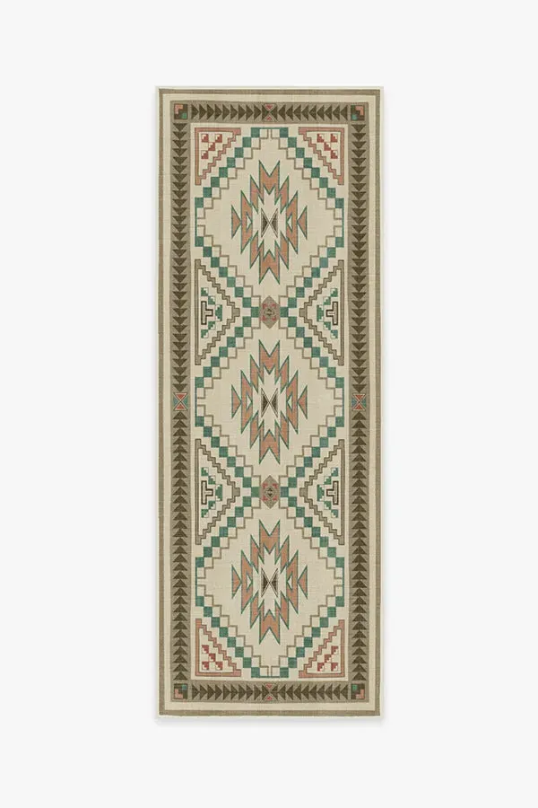 Machine Washable Runner Rug - Neutral